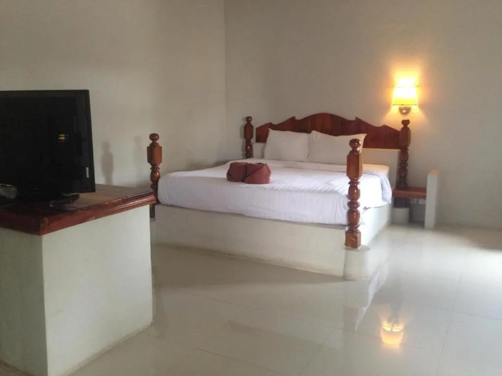 Bed in Baan Pan Din Resort