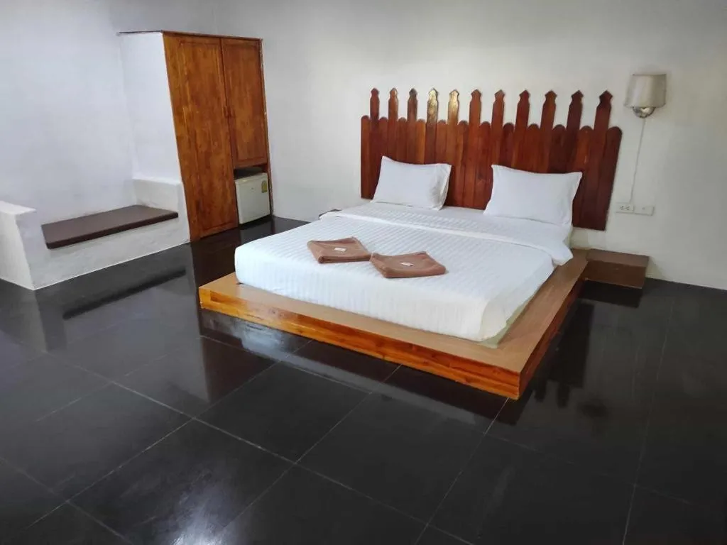 Bed in Baan Pan Din Resort