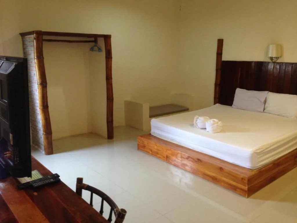 Bed in Baan Pan Din Resort