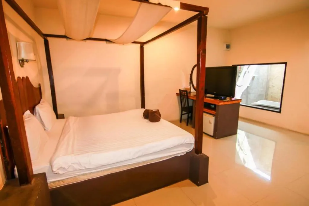 Bed in Baan Pan Din Resort