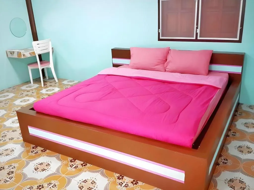 Bed in 42 Somwang Resort