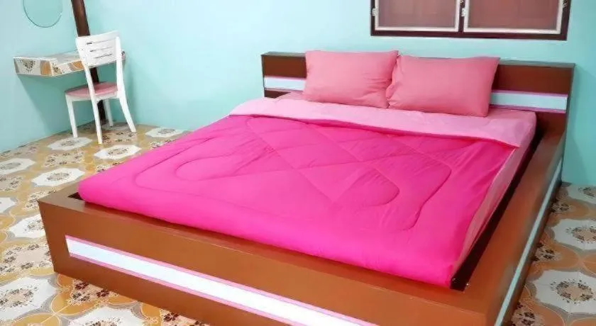 Bed in 42 Somwang Resort