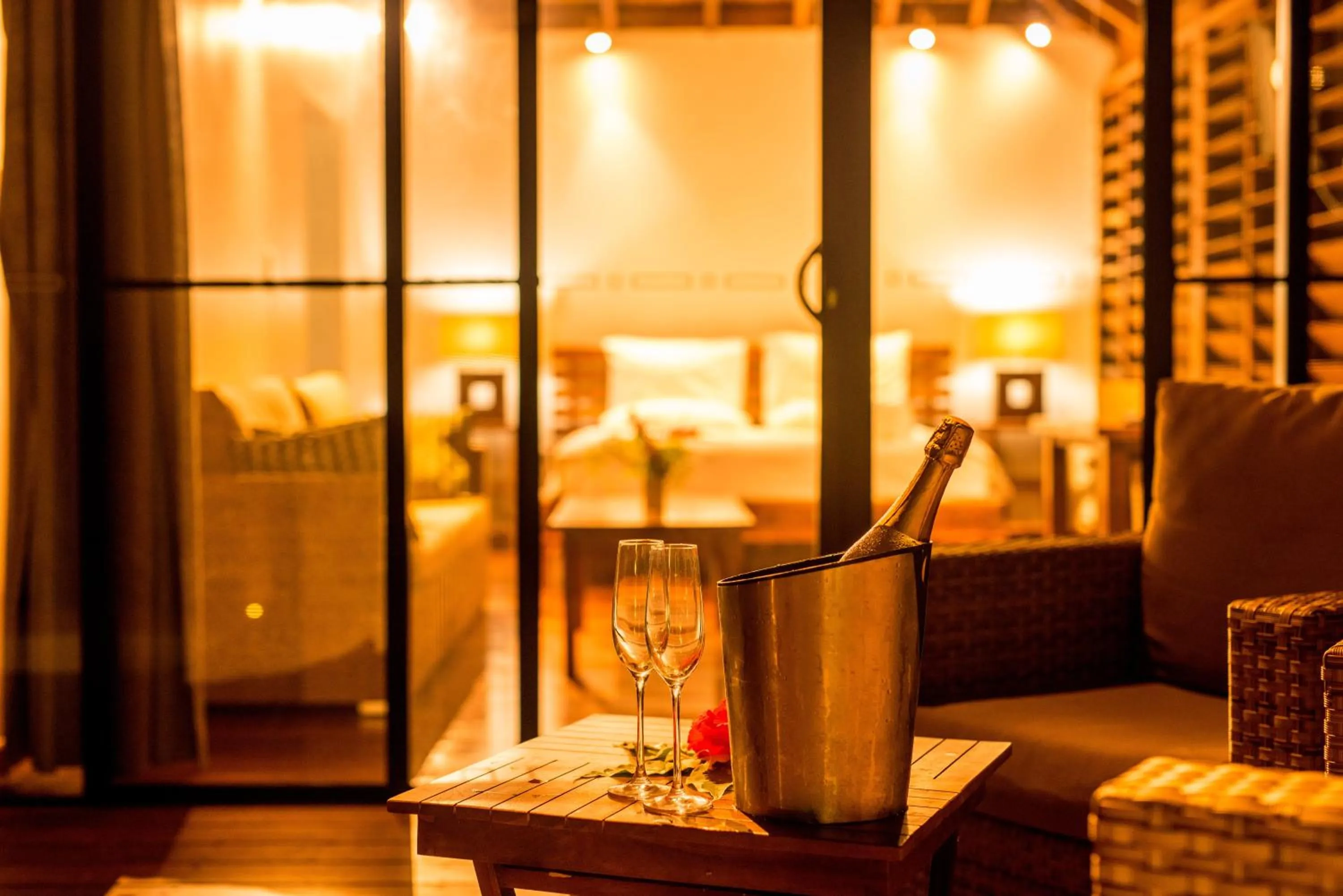 Decorative detail, Bed in Barrier Beach Resort