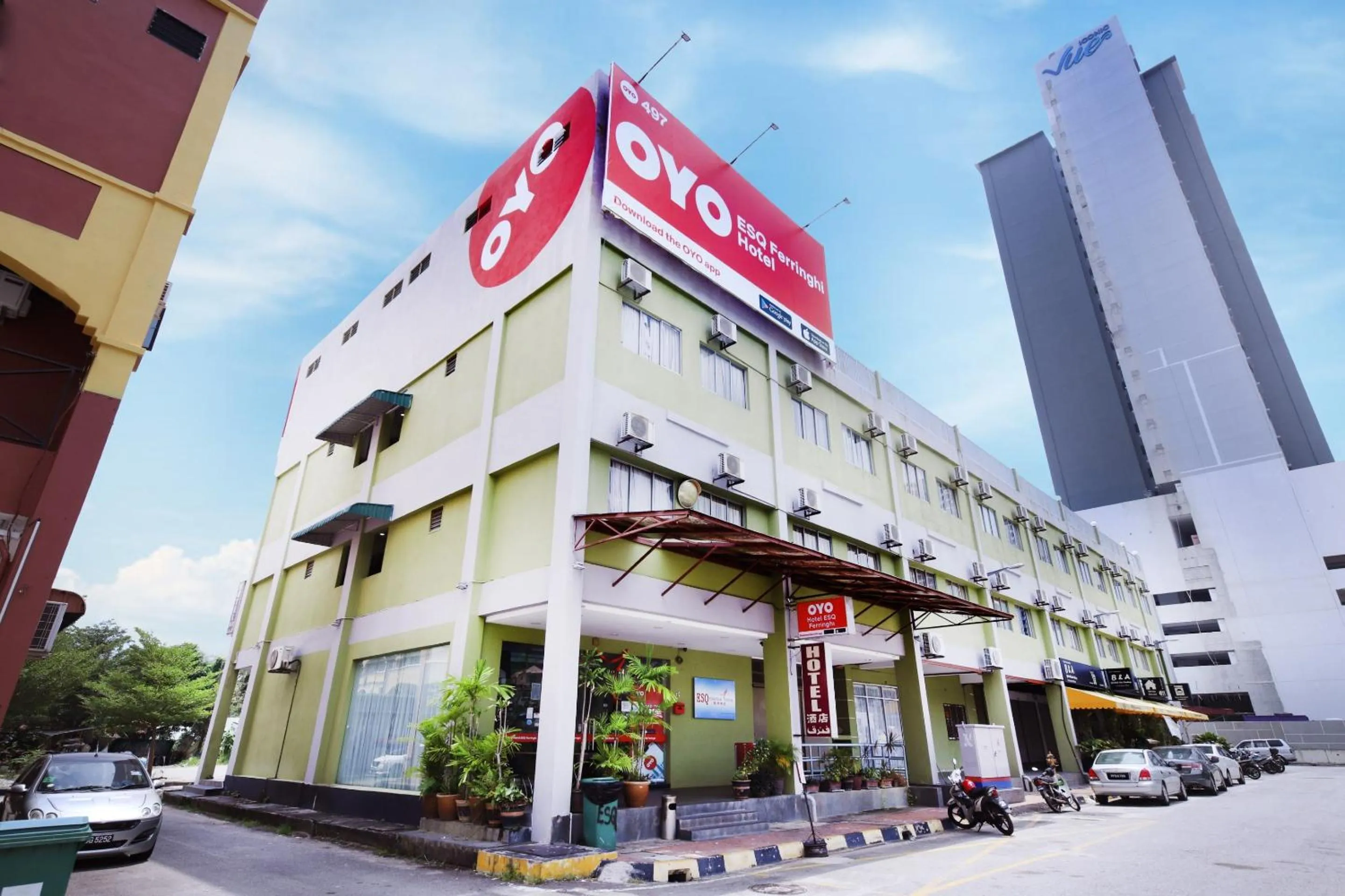 Facade/entrance in Collection O Batu Ferringhi Beach formerly ESQ Ferringhi