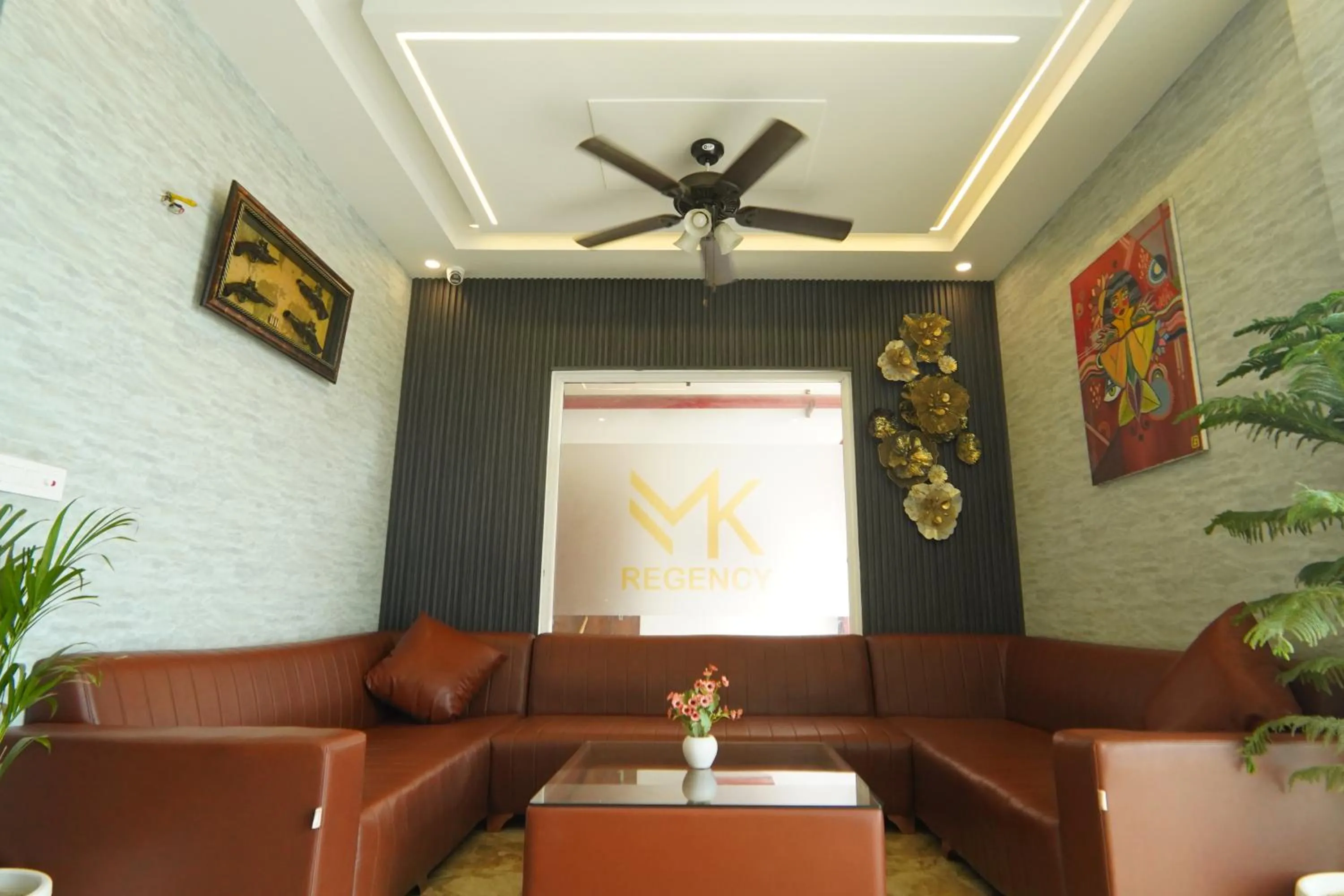 Seating area in MK Regency