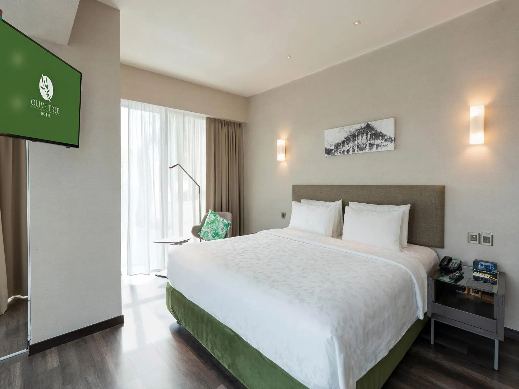 Bedroom, Bed in Olive Tree Hotel Penang