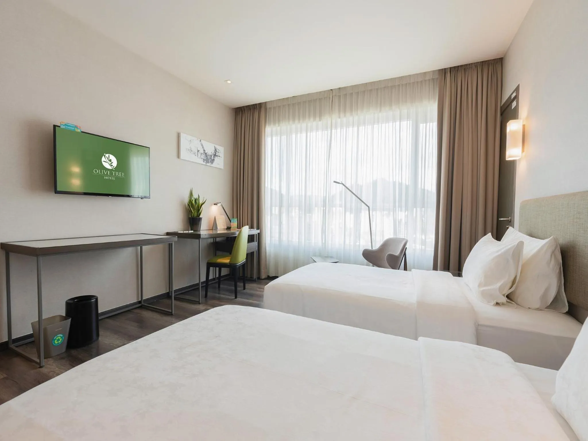 Bedroom, Bed in Olive Tree Hotel Penang