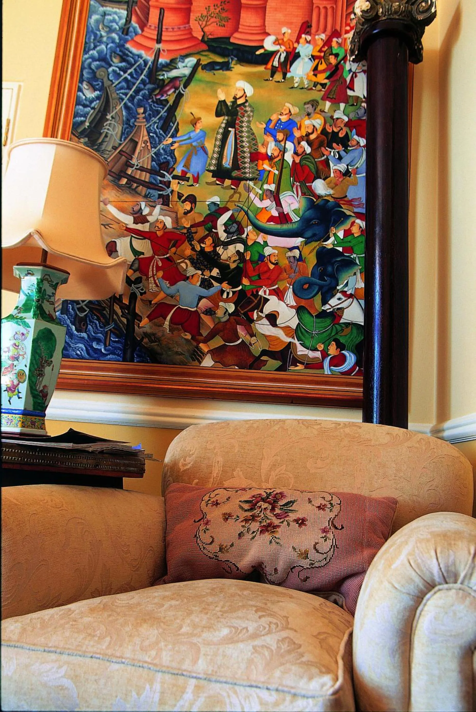 Decorative detail in Colona Castle