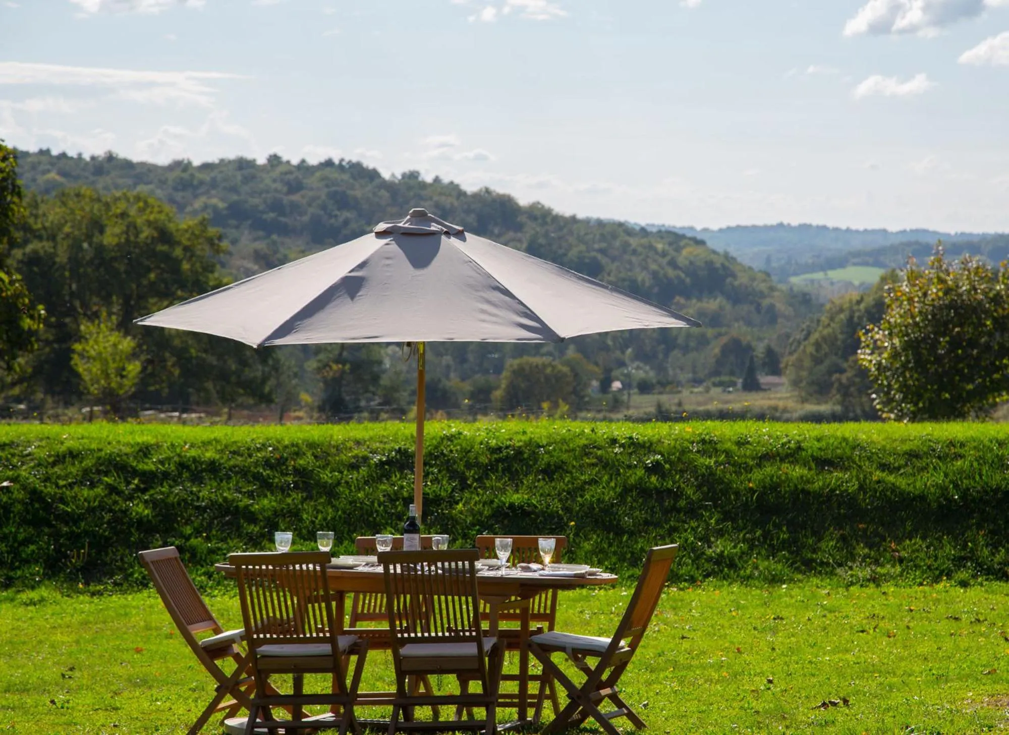 BBQ facilities in Gites Boutique