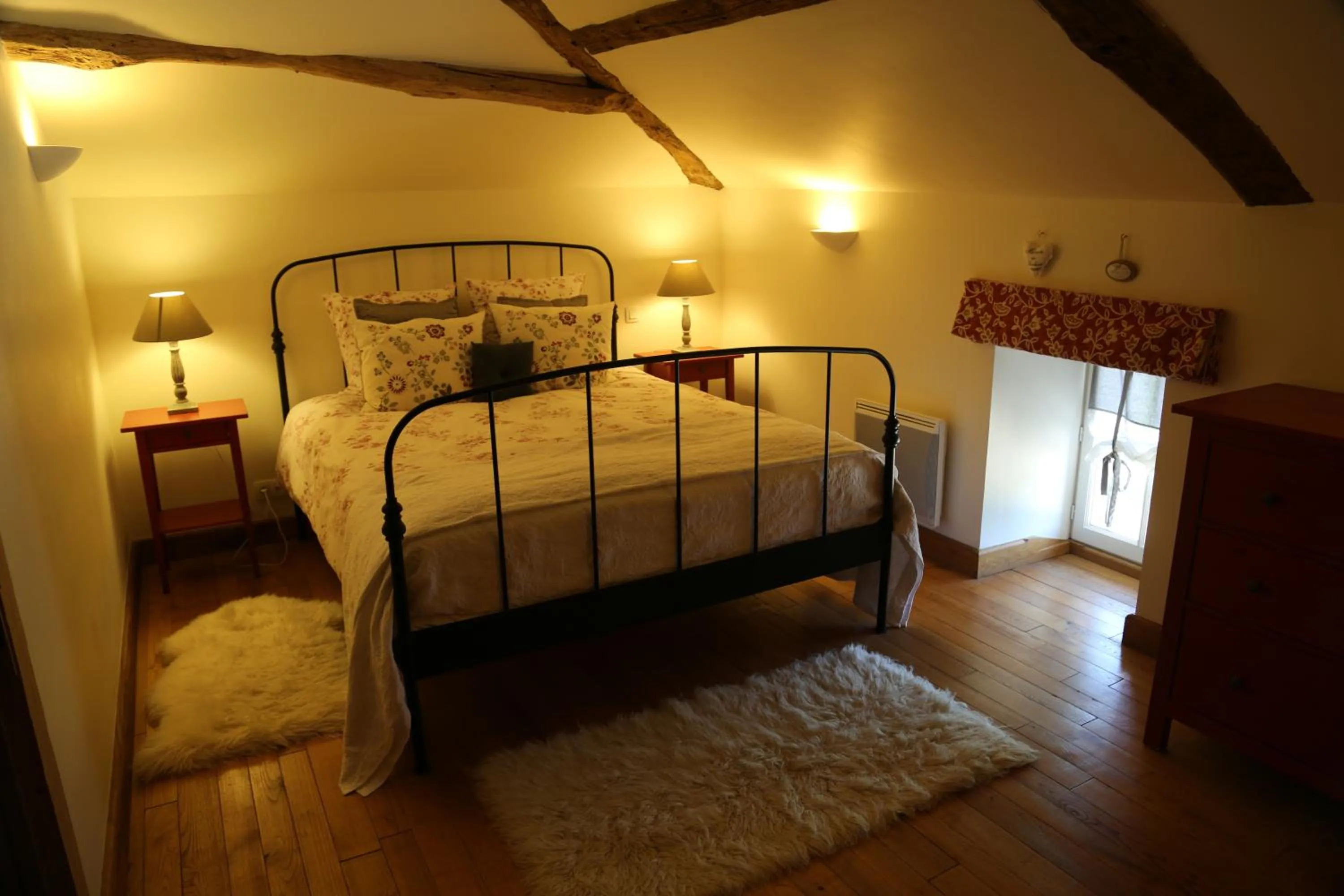 Bedroom, Bed in Gites Boutique