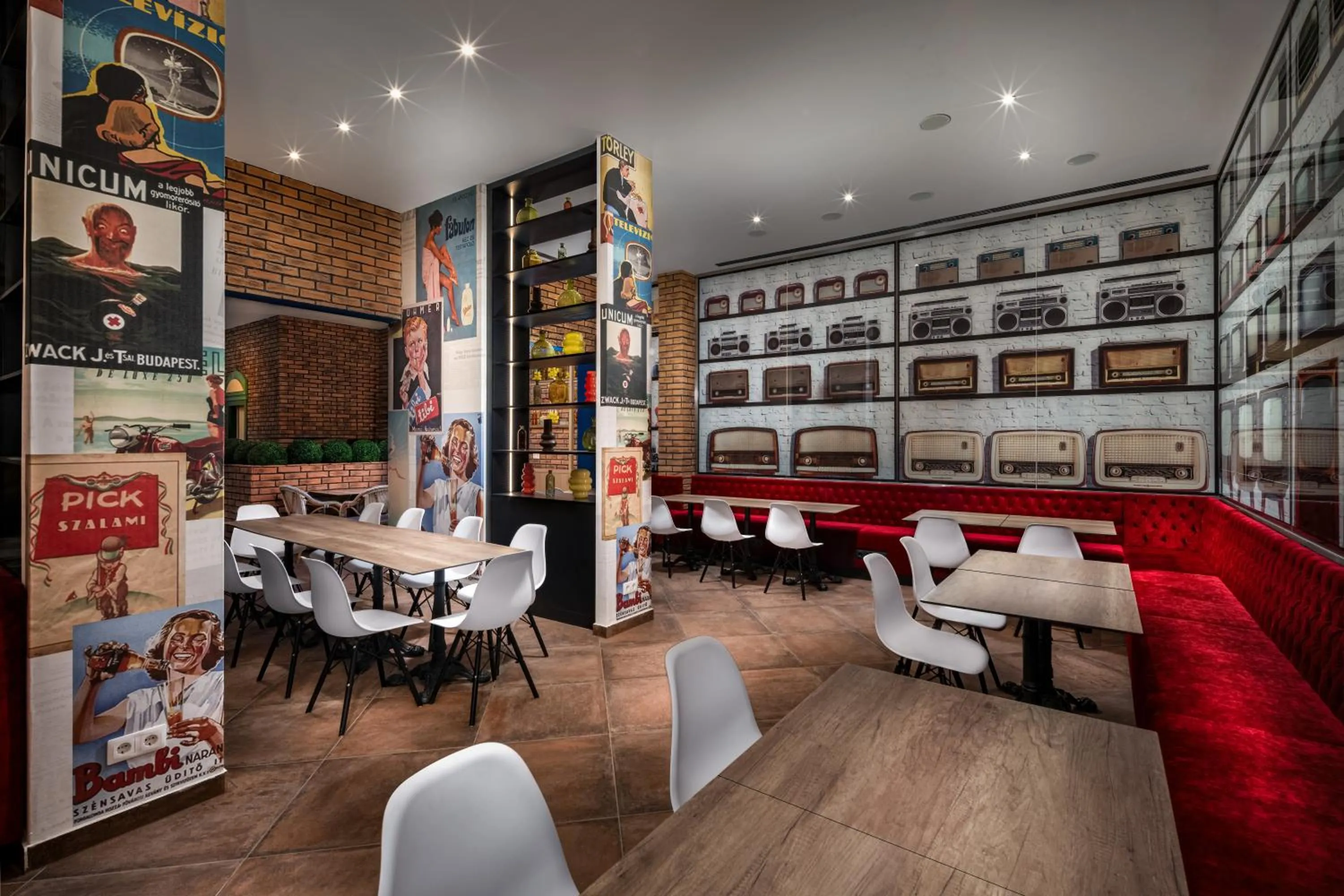 Restaurant/places to eat in Mamaison Vibe Hotel Downtown Budapest