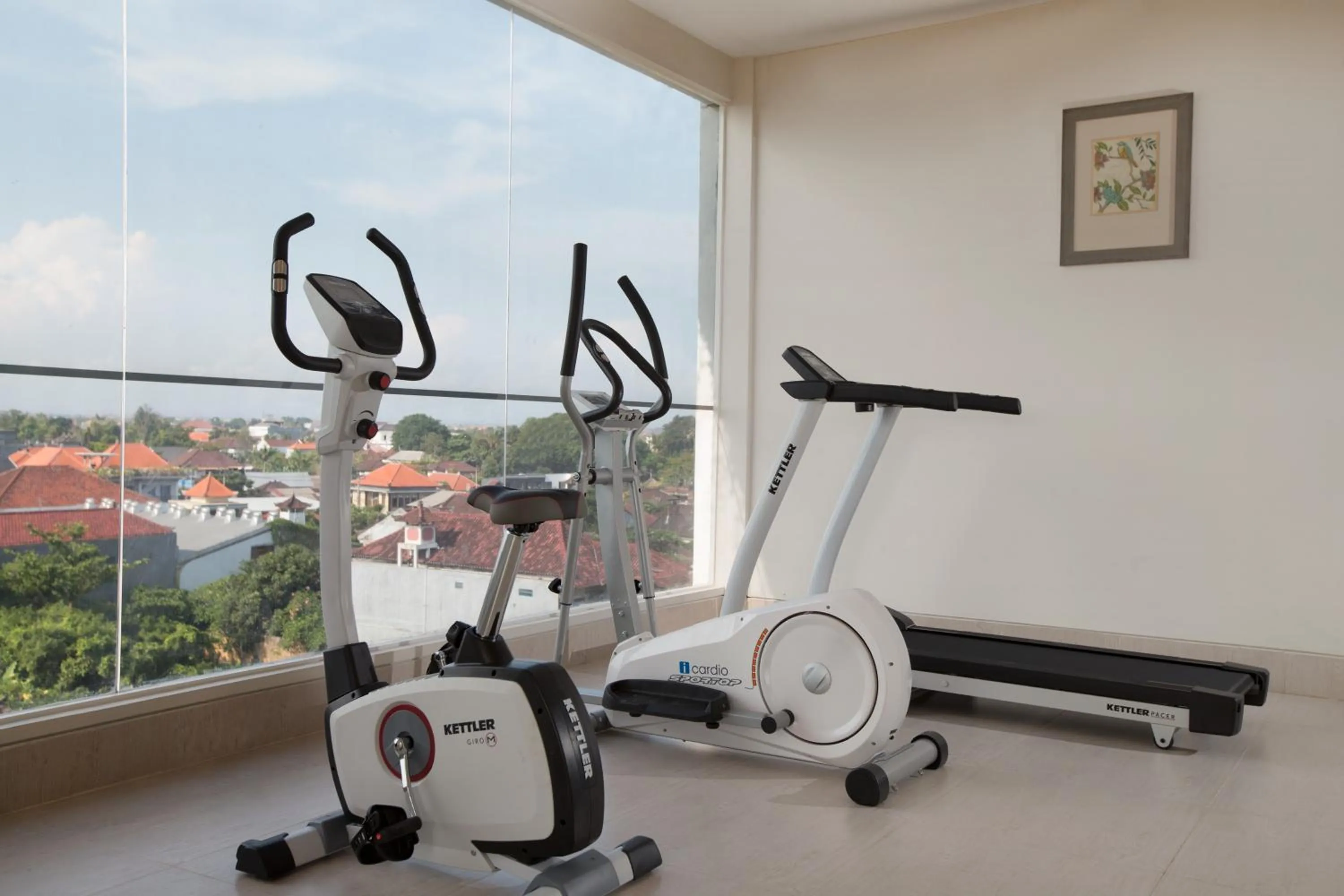 Fitness centre/facilities in Hotel Santika Seminyak