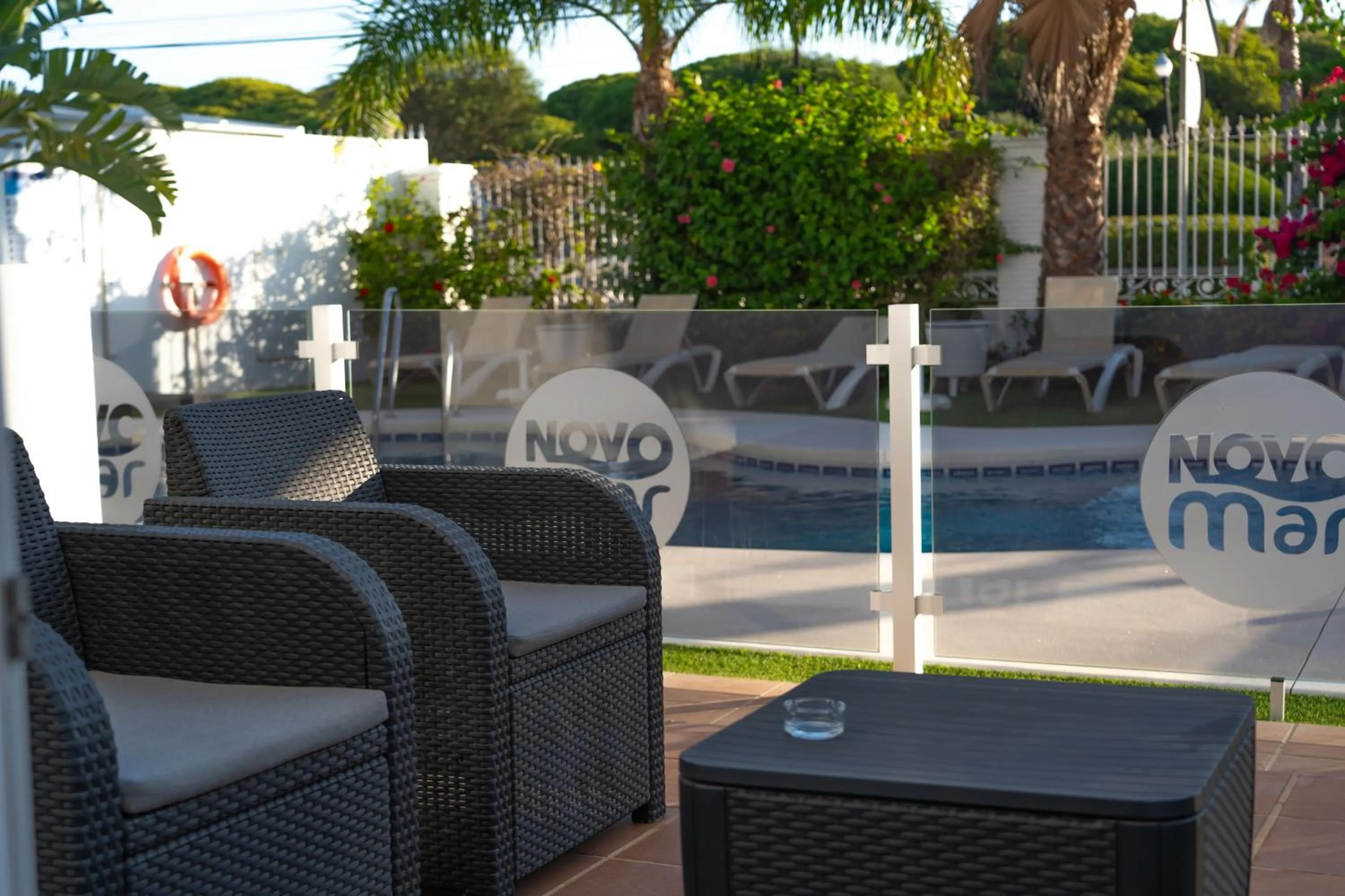 Pool view in Hotel Novomar