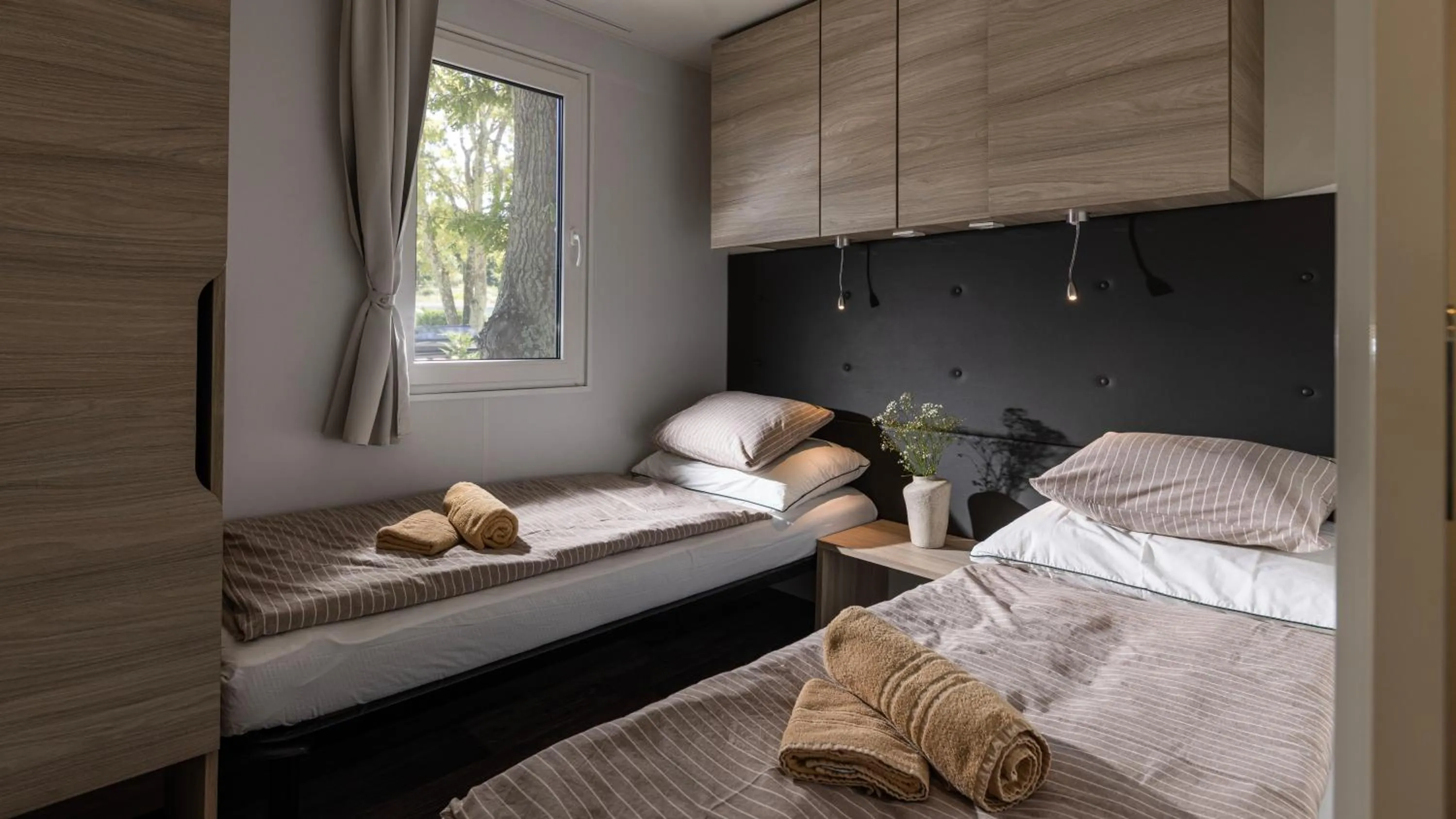 Bedroom, Bed in Polidor Camping Resort