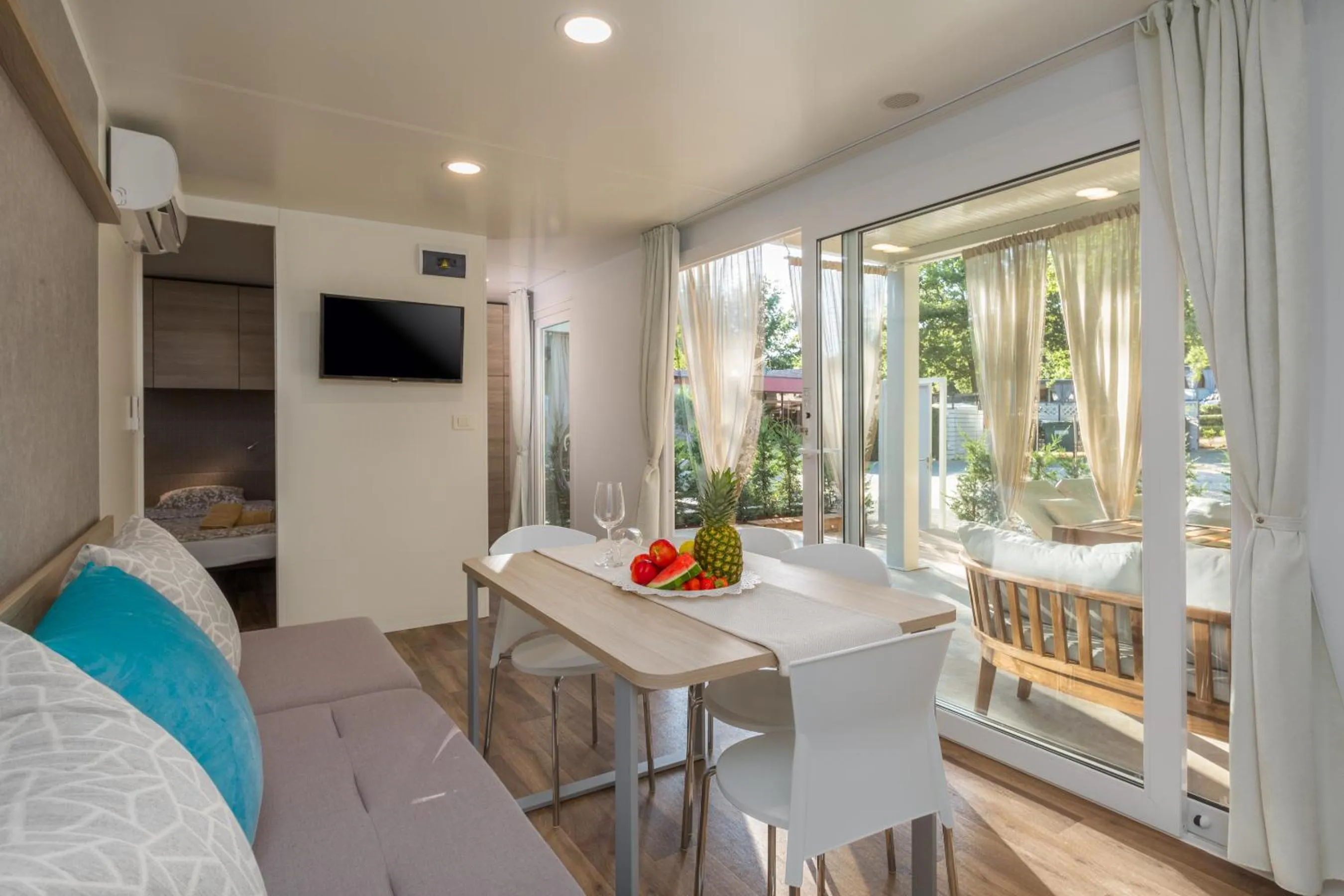 Dining area in Polidor Camping Resort