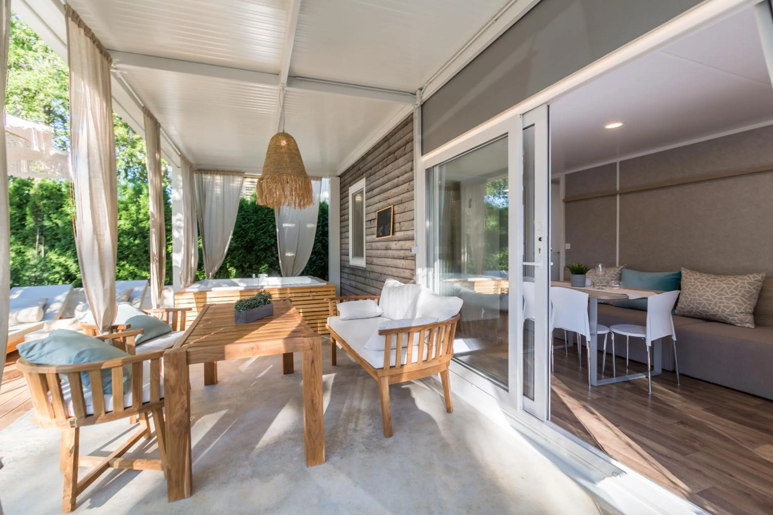 Patio in Polidor Camping Resort