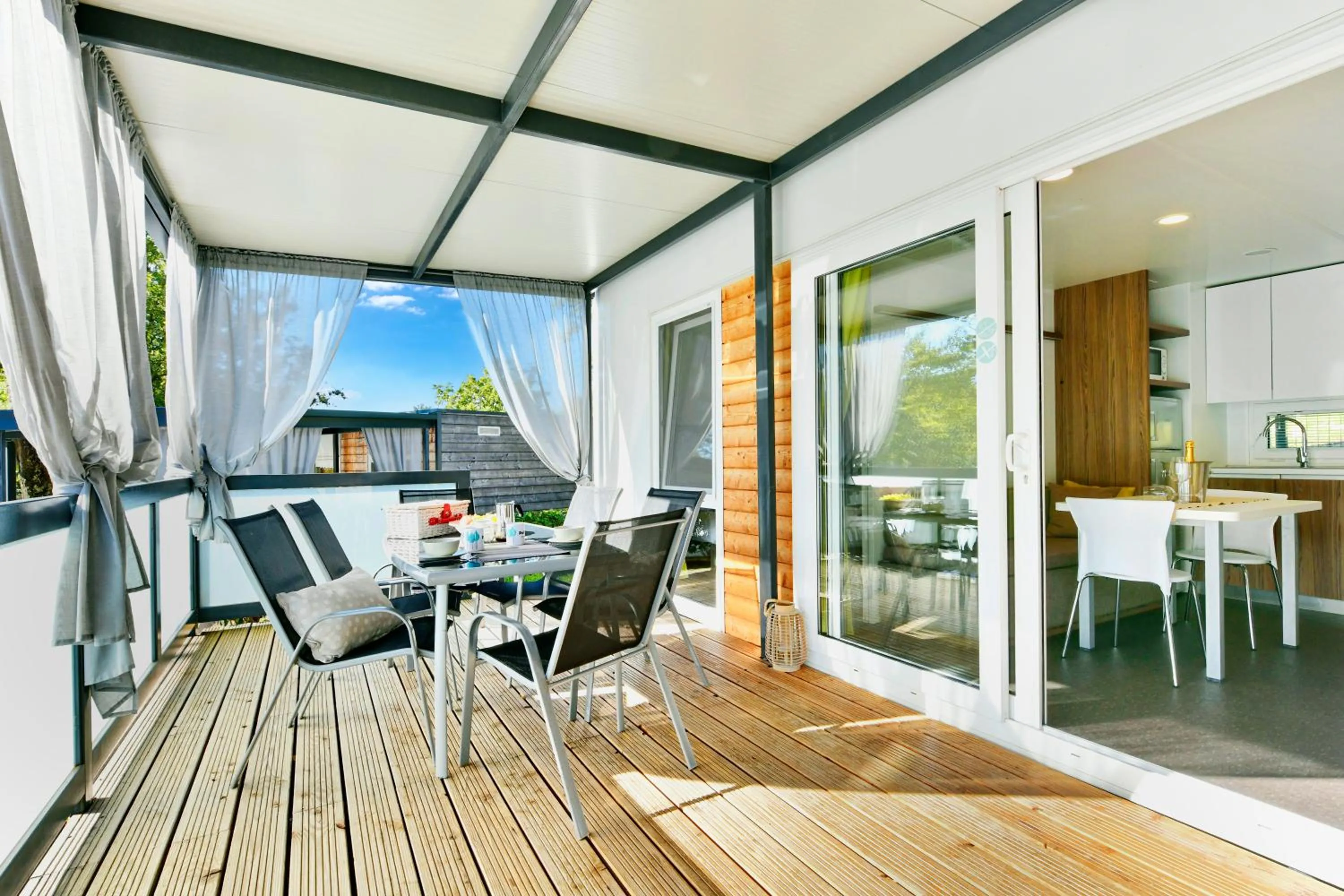 Balcony/Terrace in Polidor Camping Resort