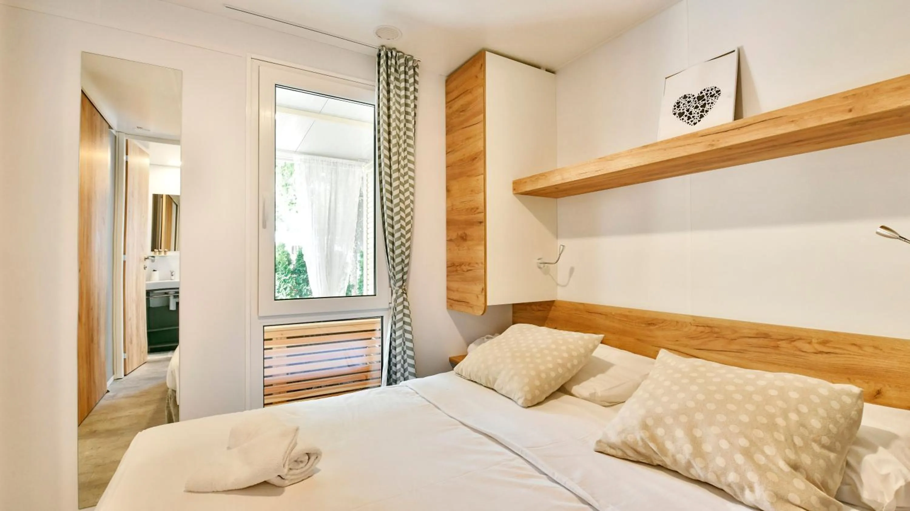 Bed in Polidor Camping Resort