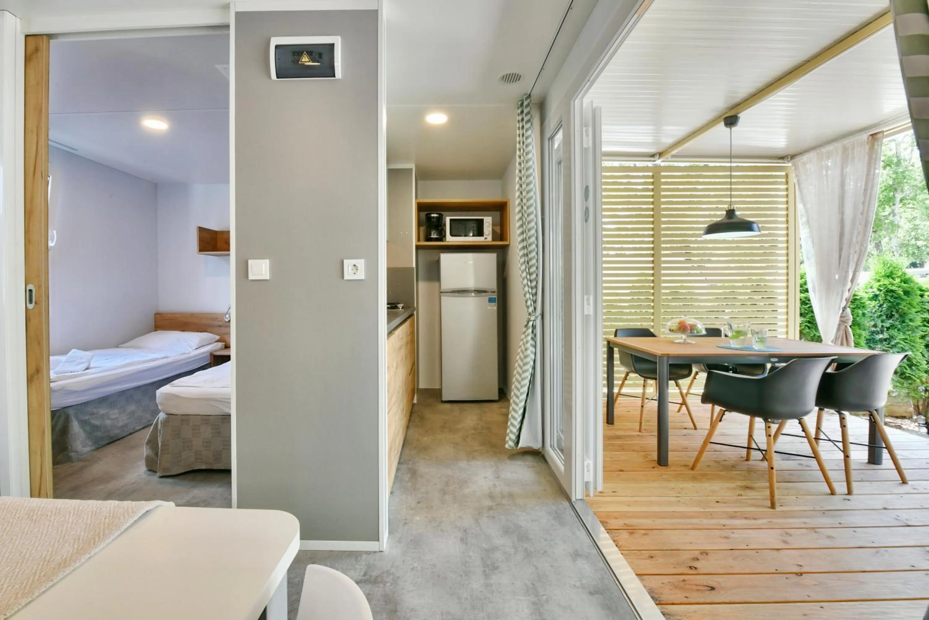 bunk bed, Bed in Polidor Camping Resort