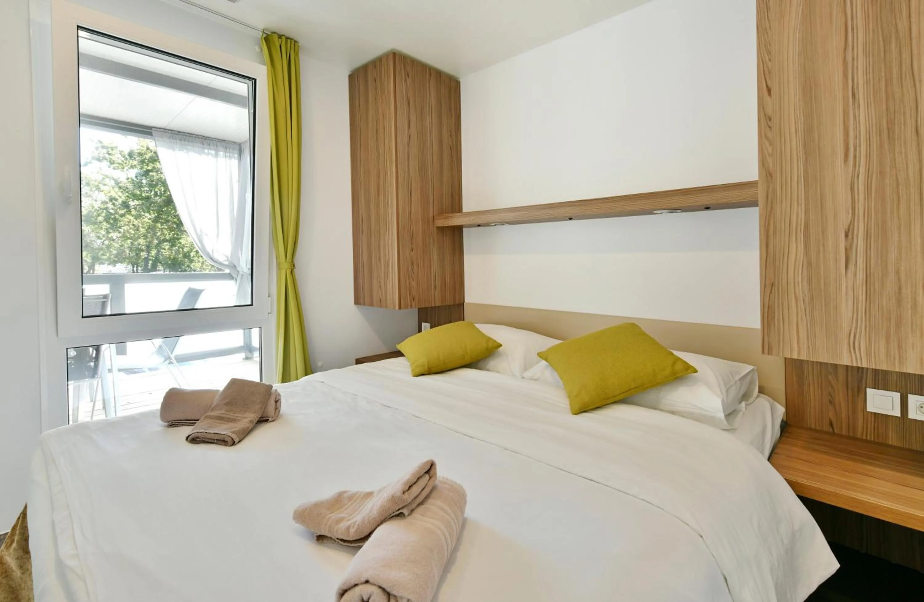 Bed in Polidor Camping Resort