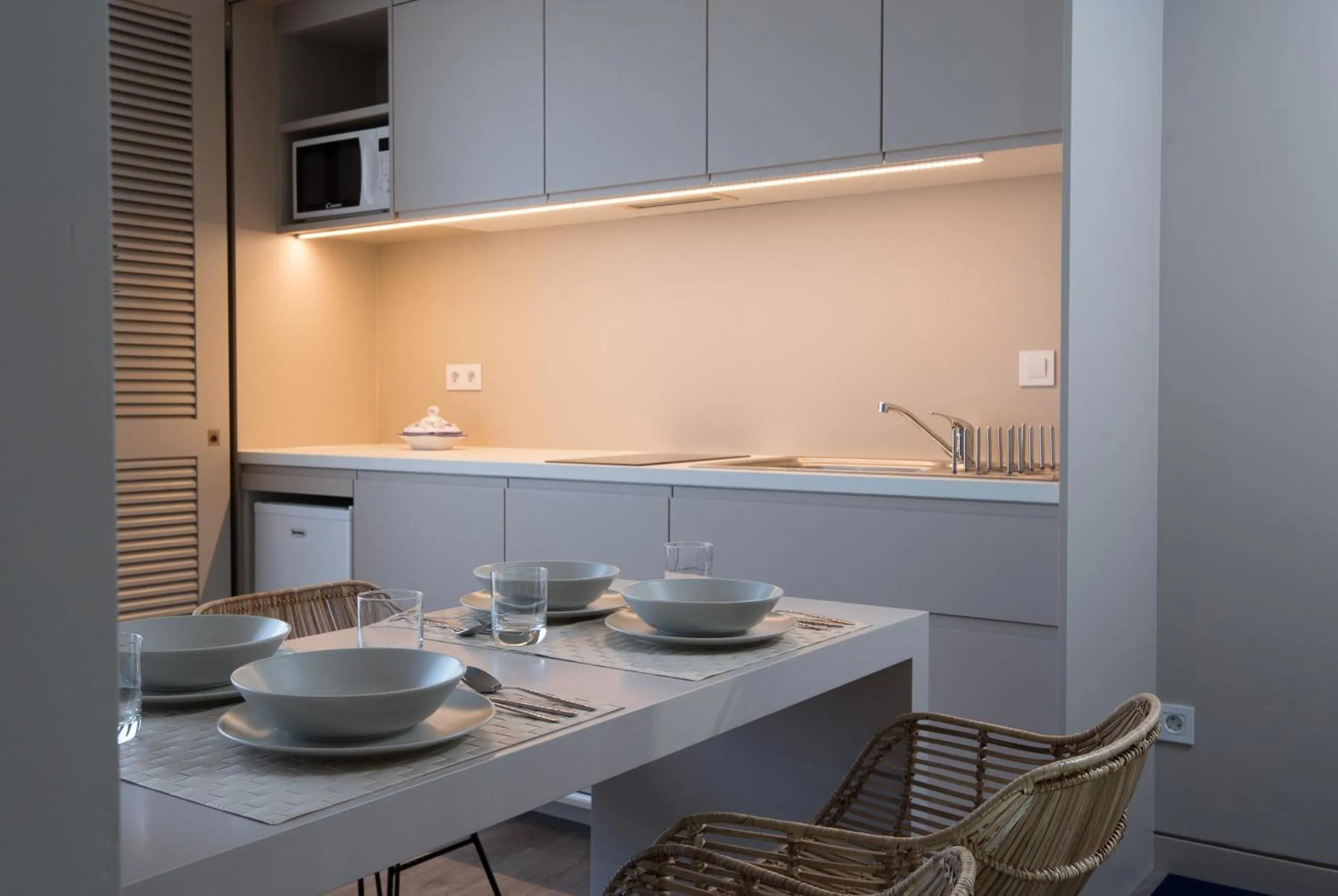 Kitchen or kitchenette in Hotel Casa Hintze Ribeiro