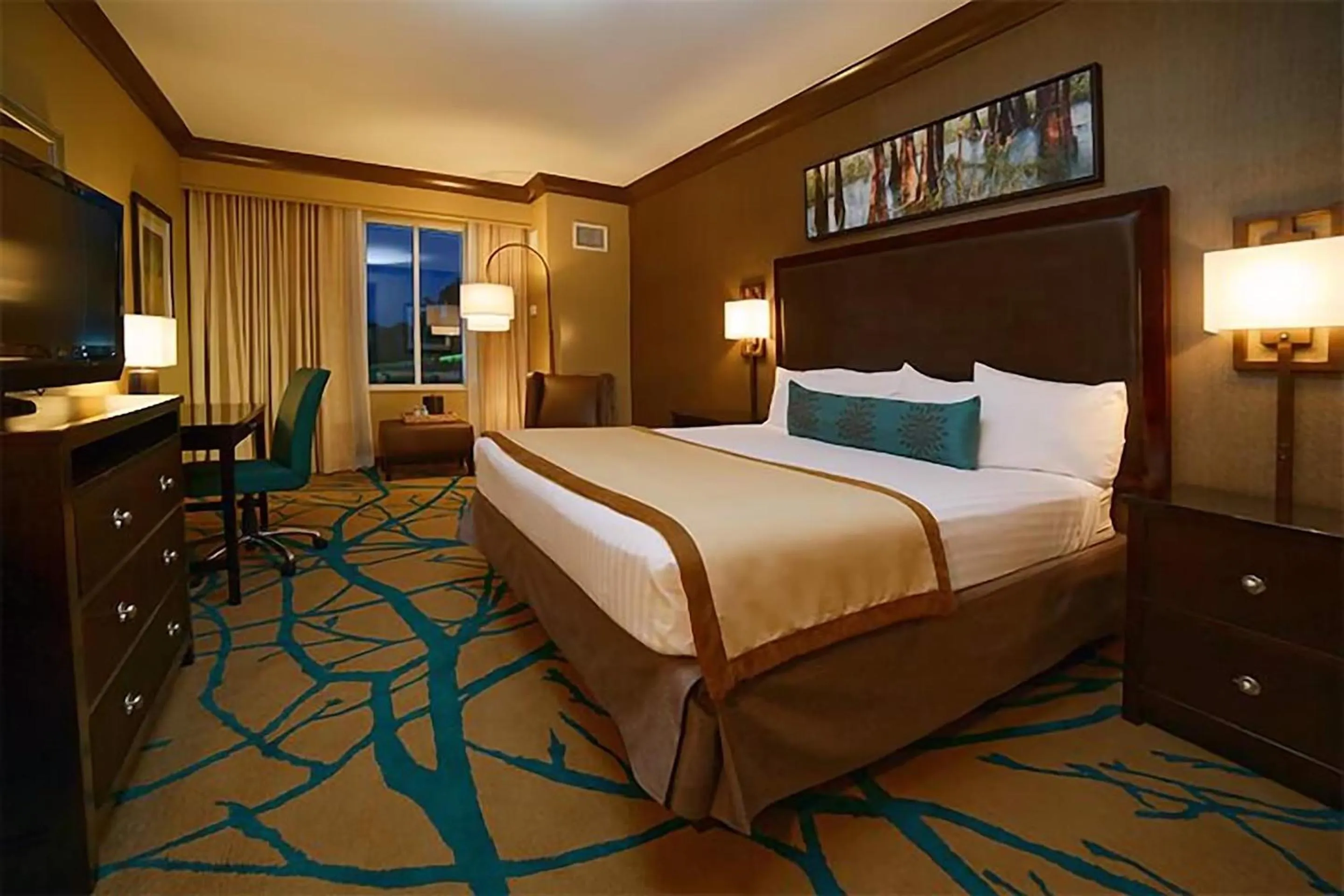 Bed in Riverwalk Casino Hotel