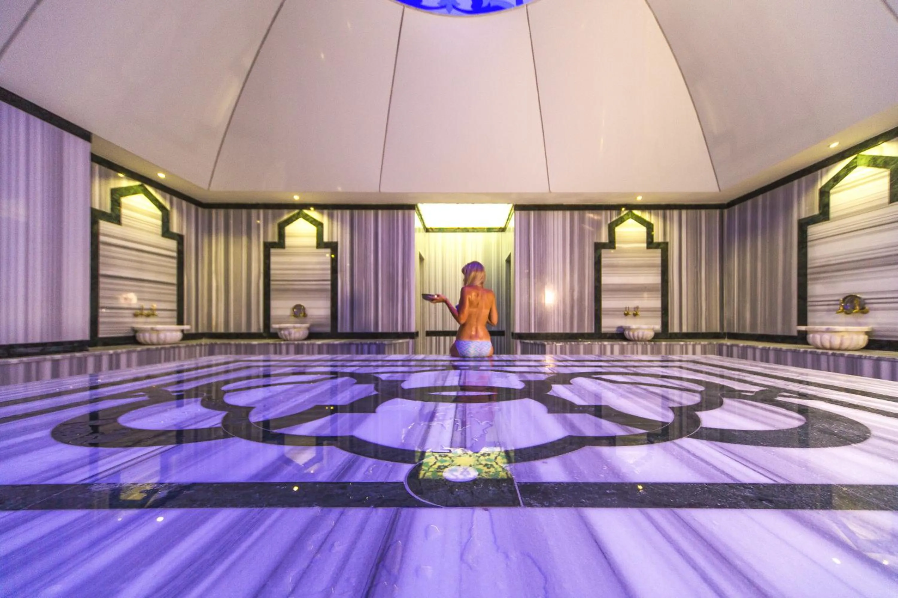 Hot Spring Bath in Sun Star Resort Hotel