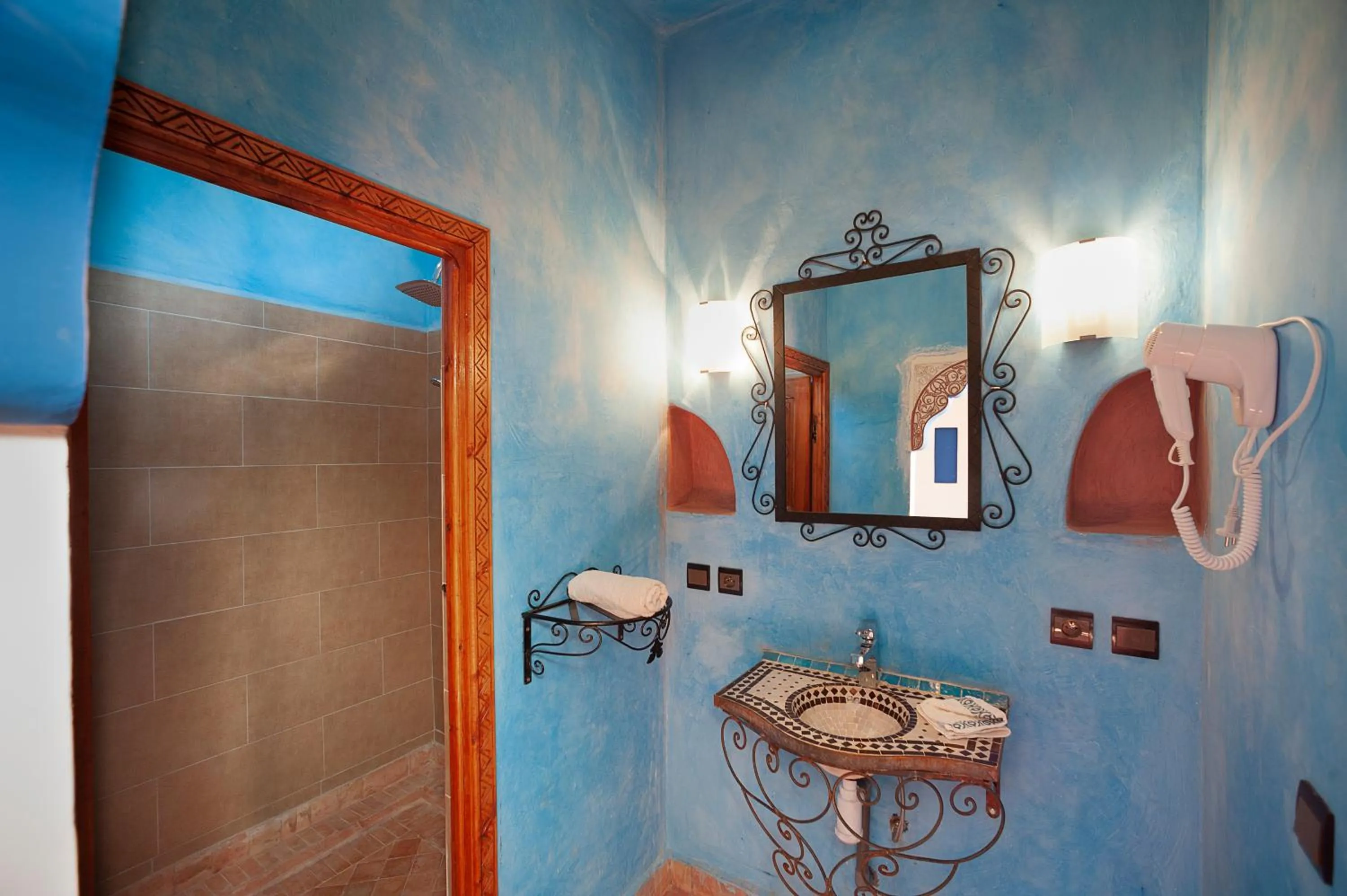 Bathroom in Ouirgane Ecolodge