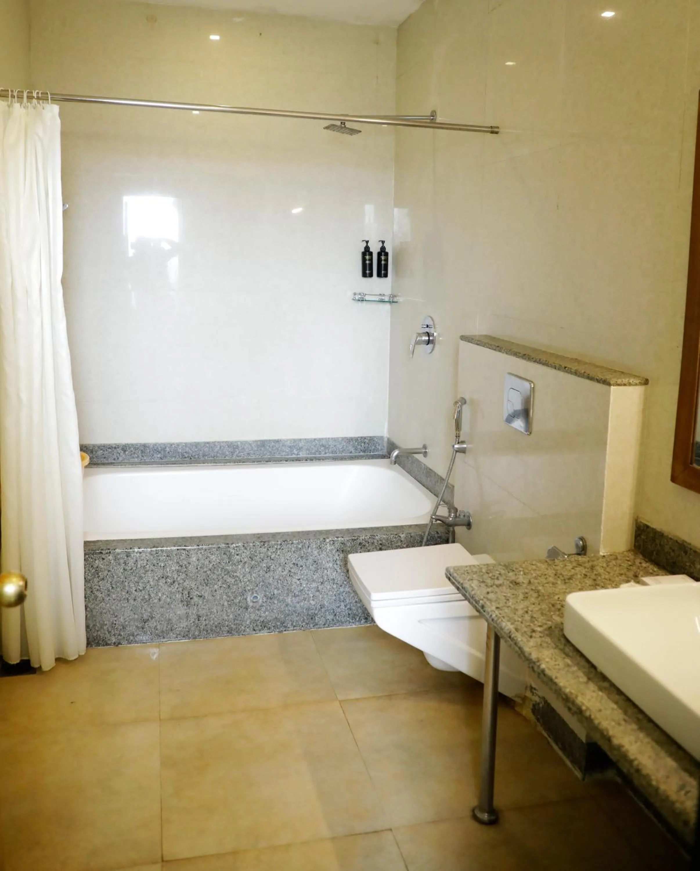 Bathroom in juSTa Brij Bhoomi Resort, Nathdwara