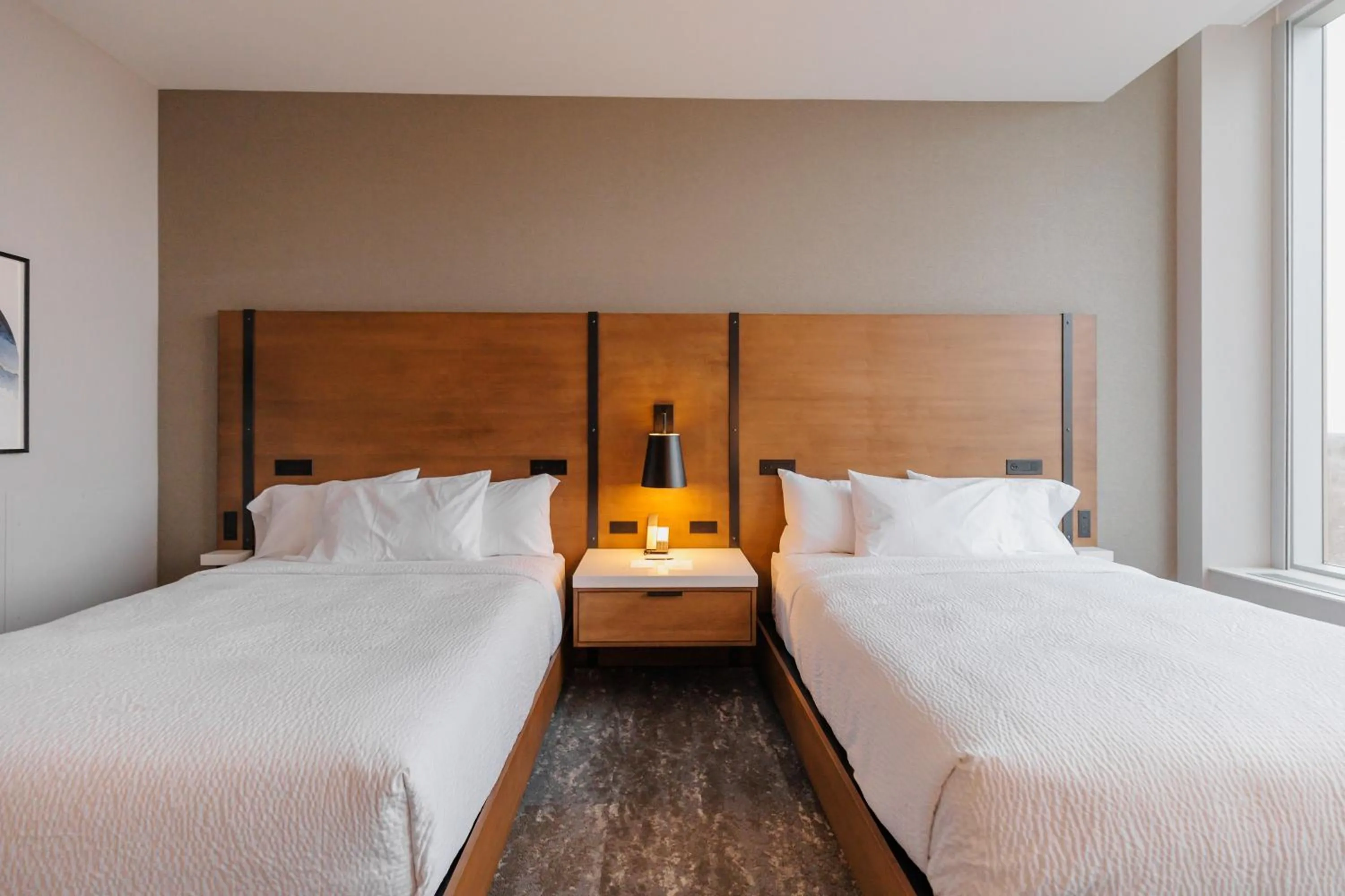 Bed in Highpoint Hotel