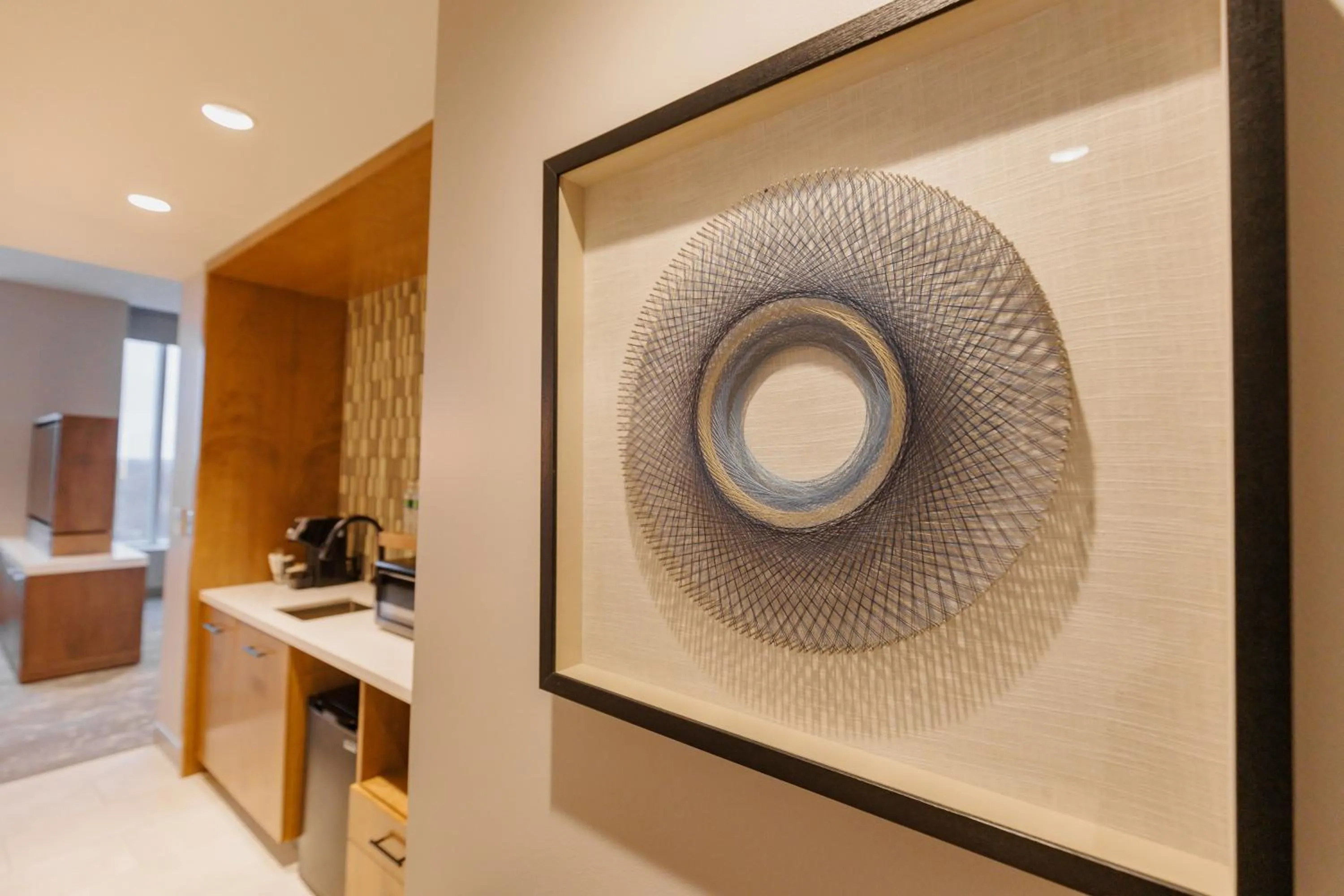 Kitchen or kitchenette in Highpoint Hotel