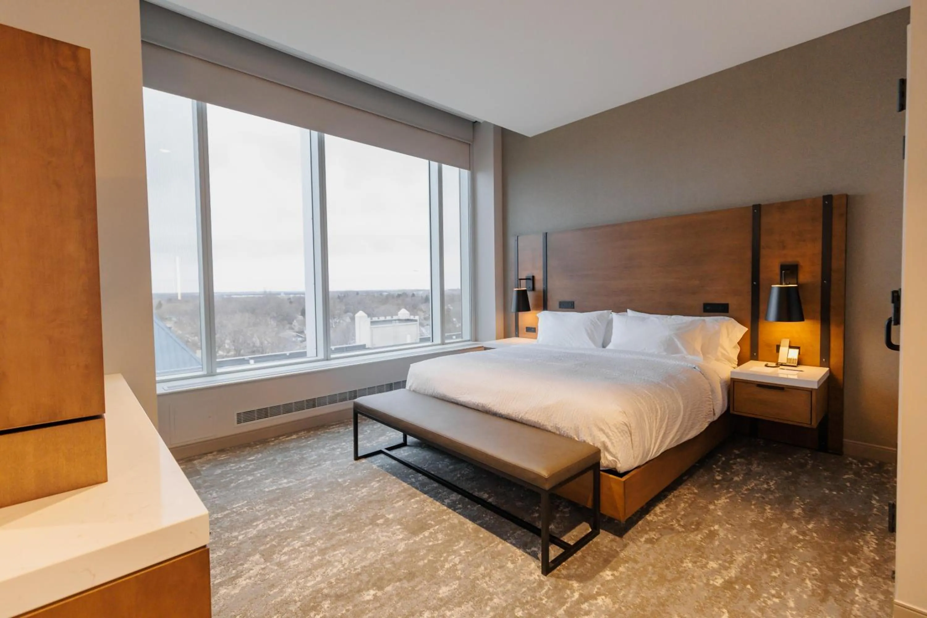 Bed in Highpoint Hotel