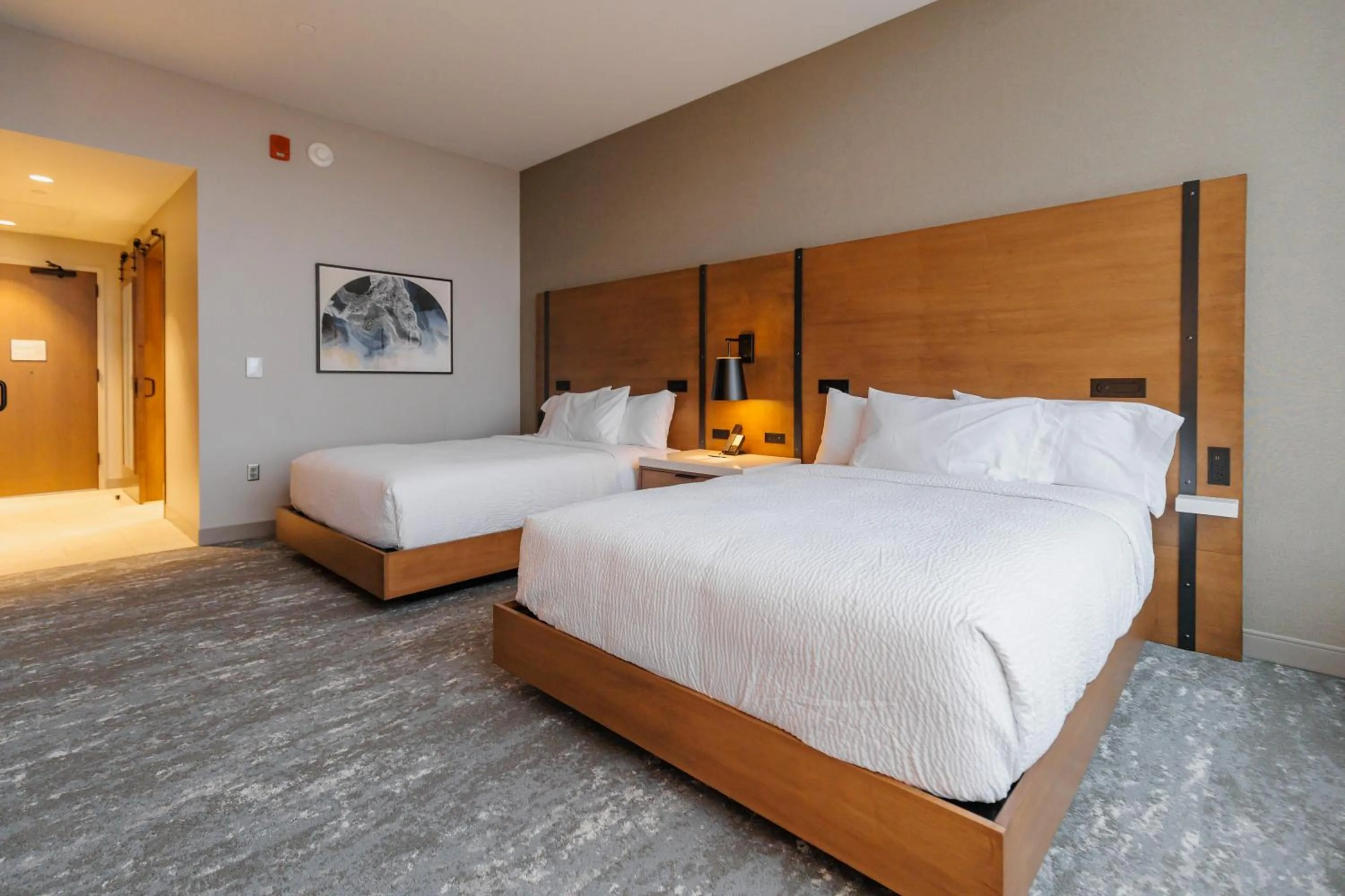 Bed in Highpoint Hotel