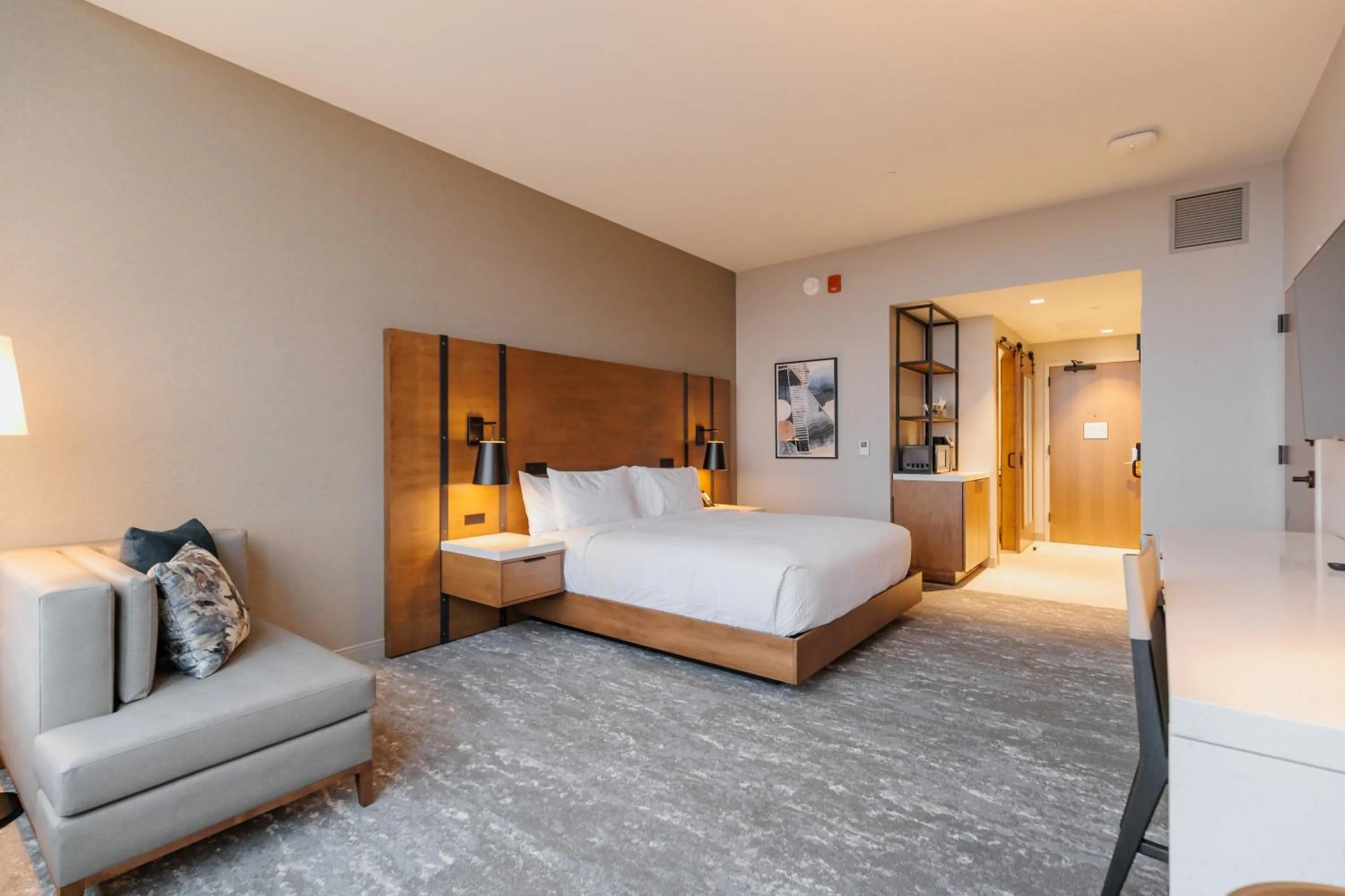 Bed in Highpoint Hotel