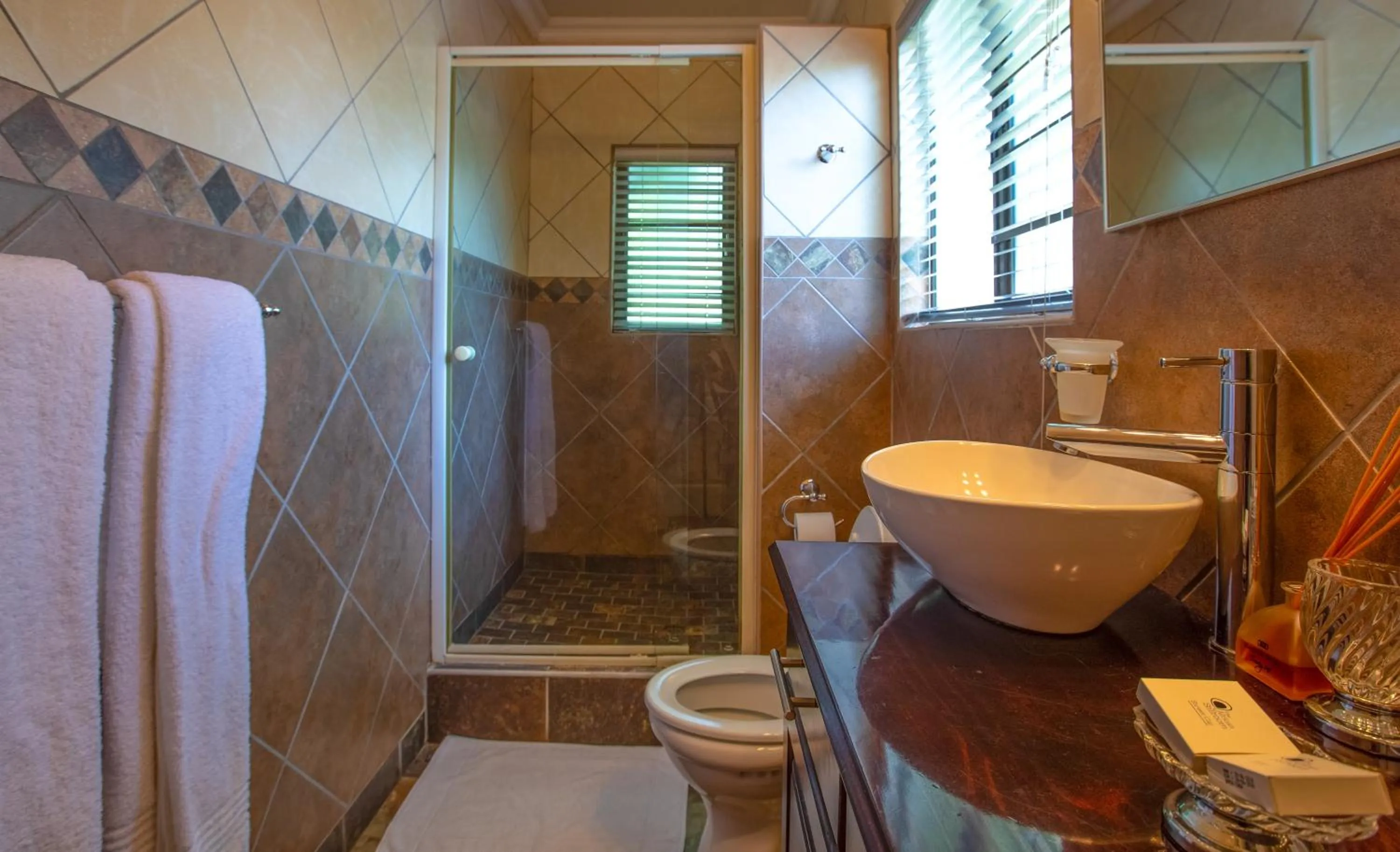 Shower in At Heritage House