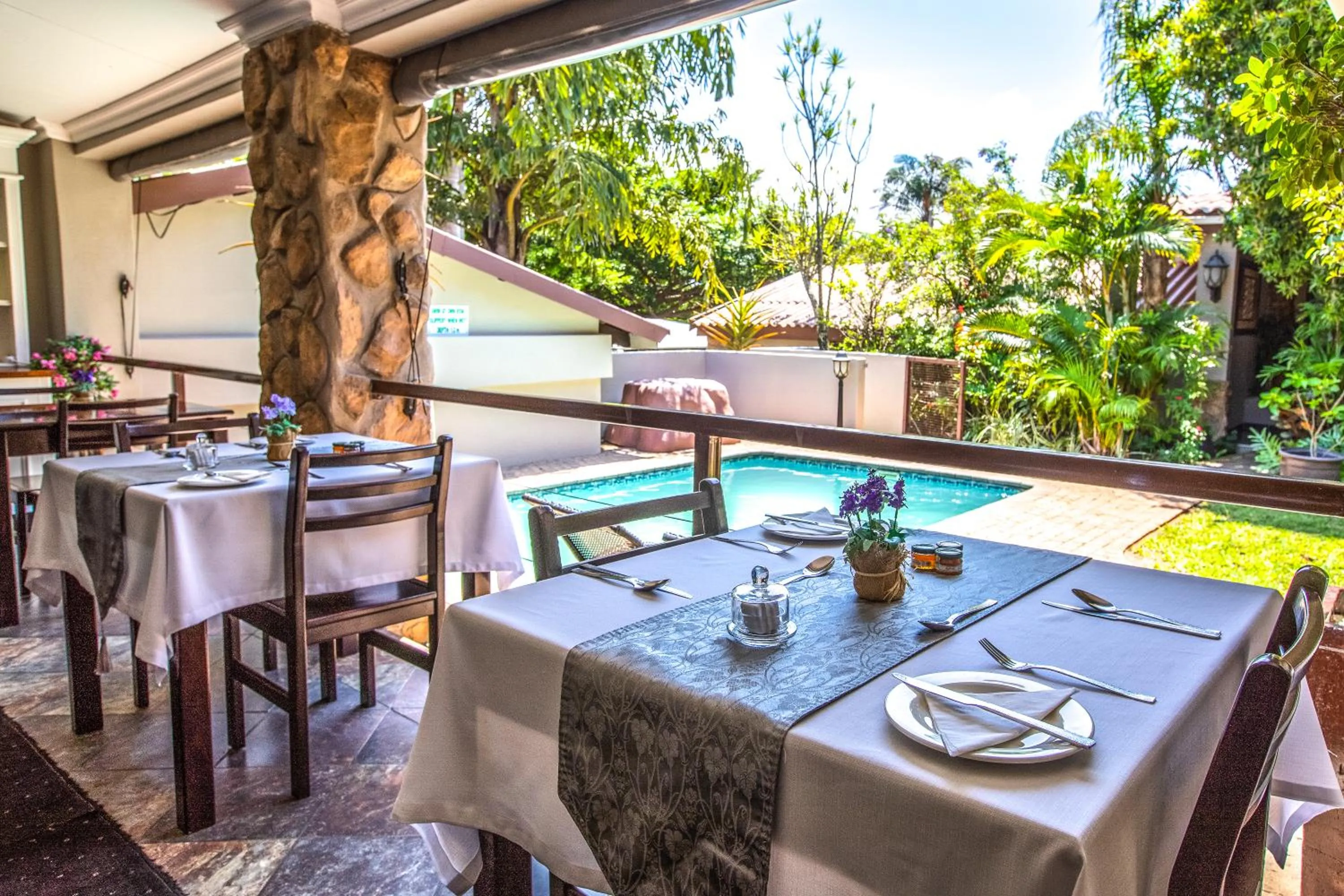 Patio in At Heritage House