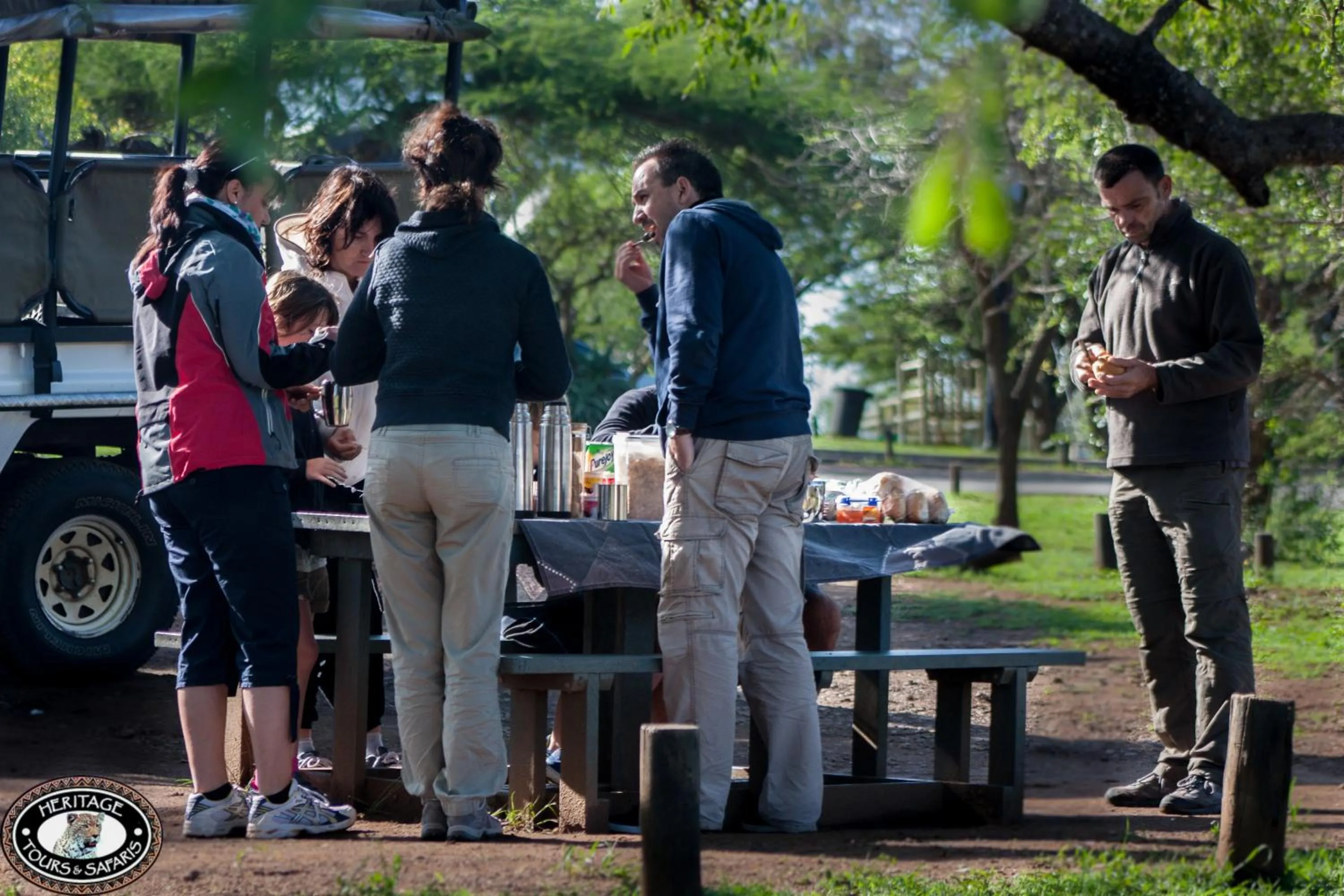 Off site in At Heritage House