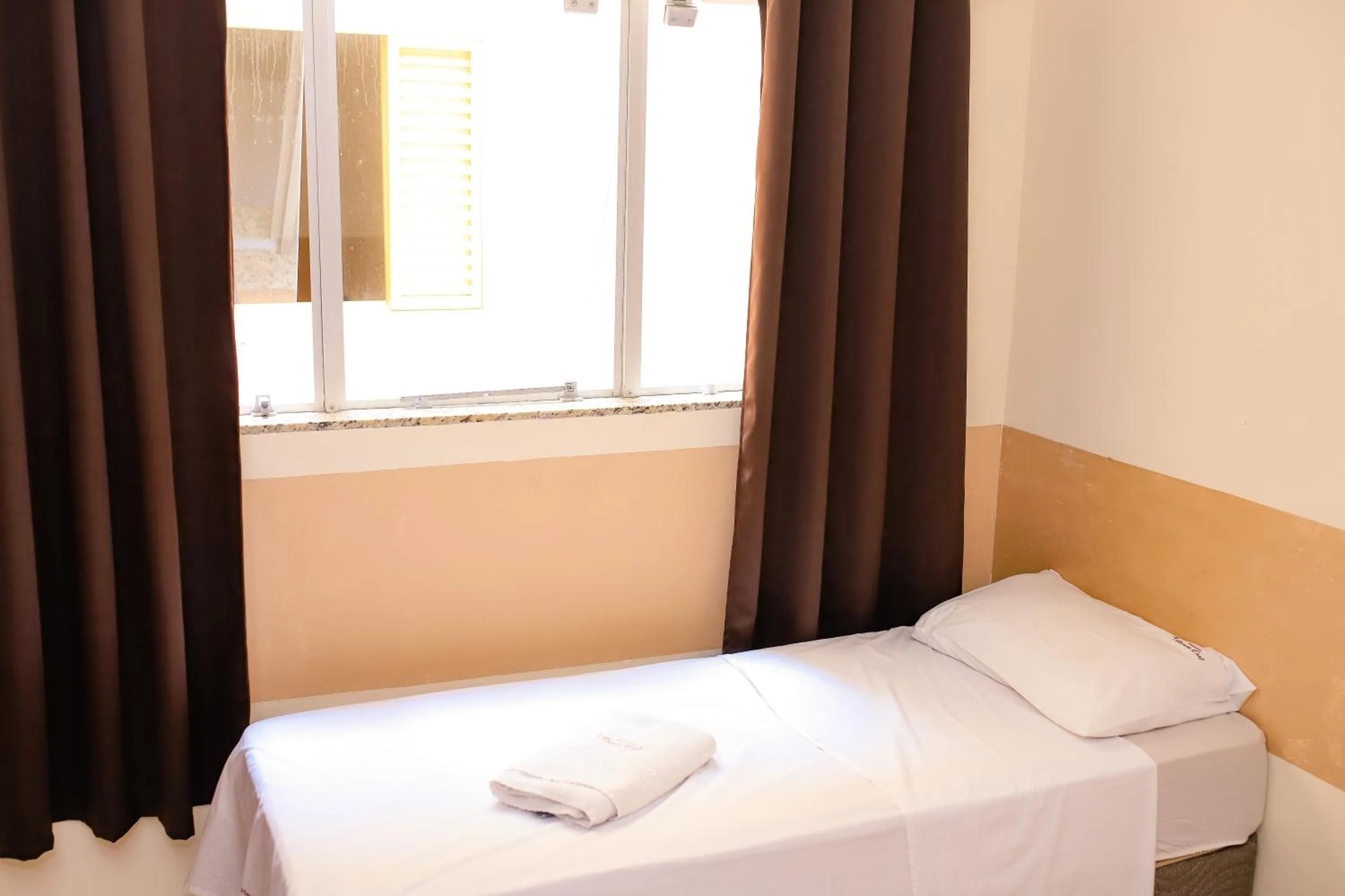 Bed in Pousada Santa Cruz