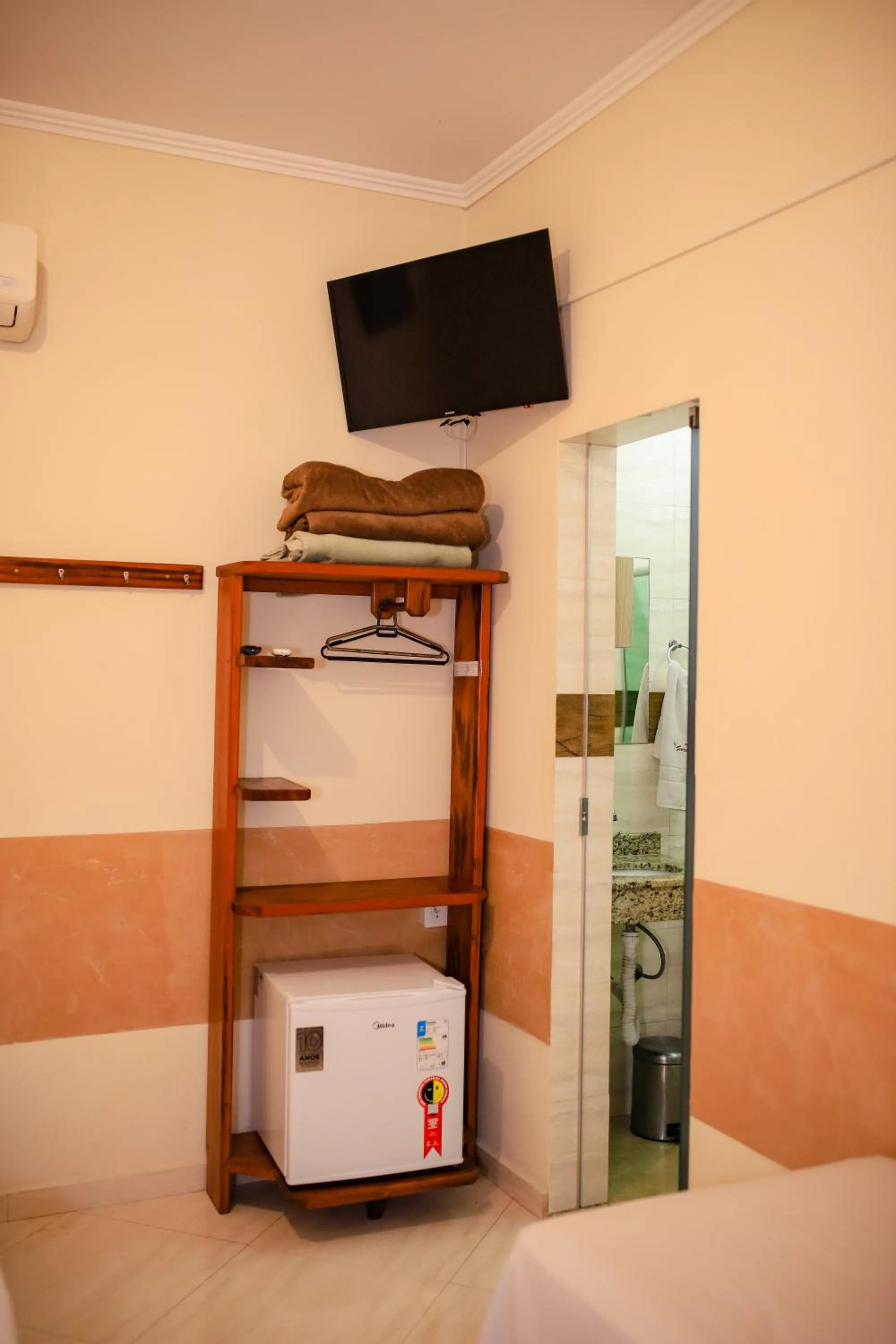 TV and multimedia, Bed in Pousada Santa Cruz