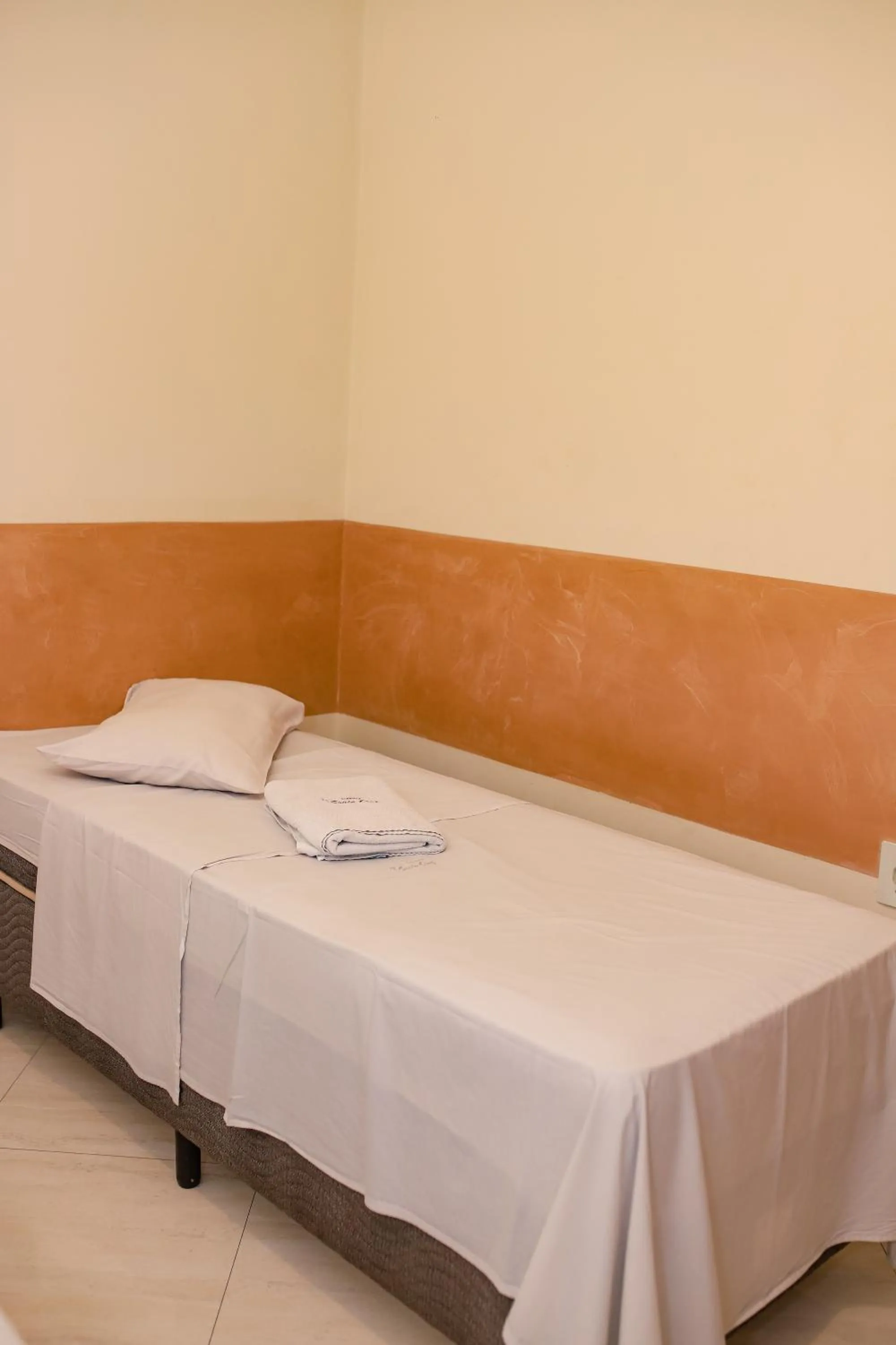 Bed in Pousada Santa Cruz