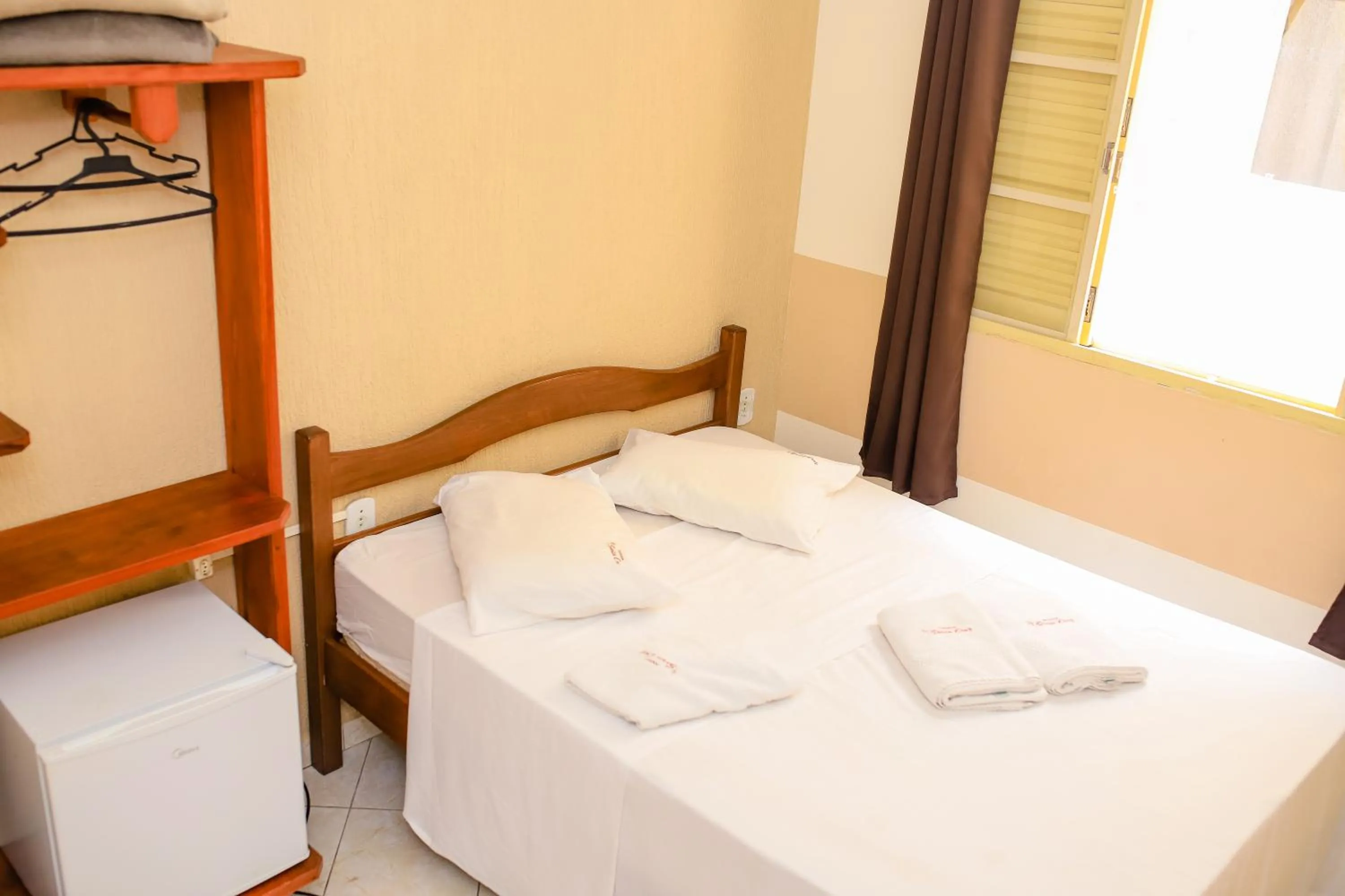 Bedroom, Bed in Pousada Santa Cruz