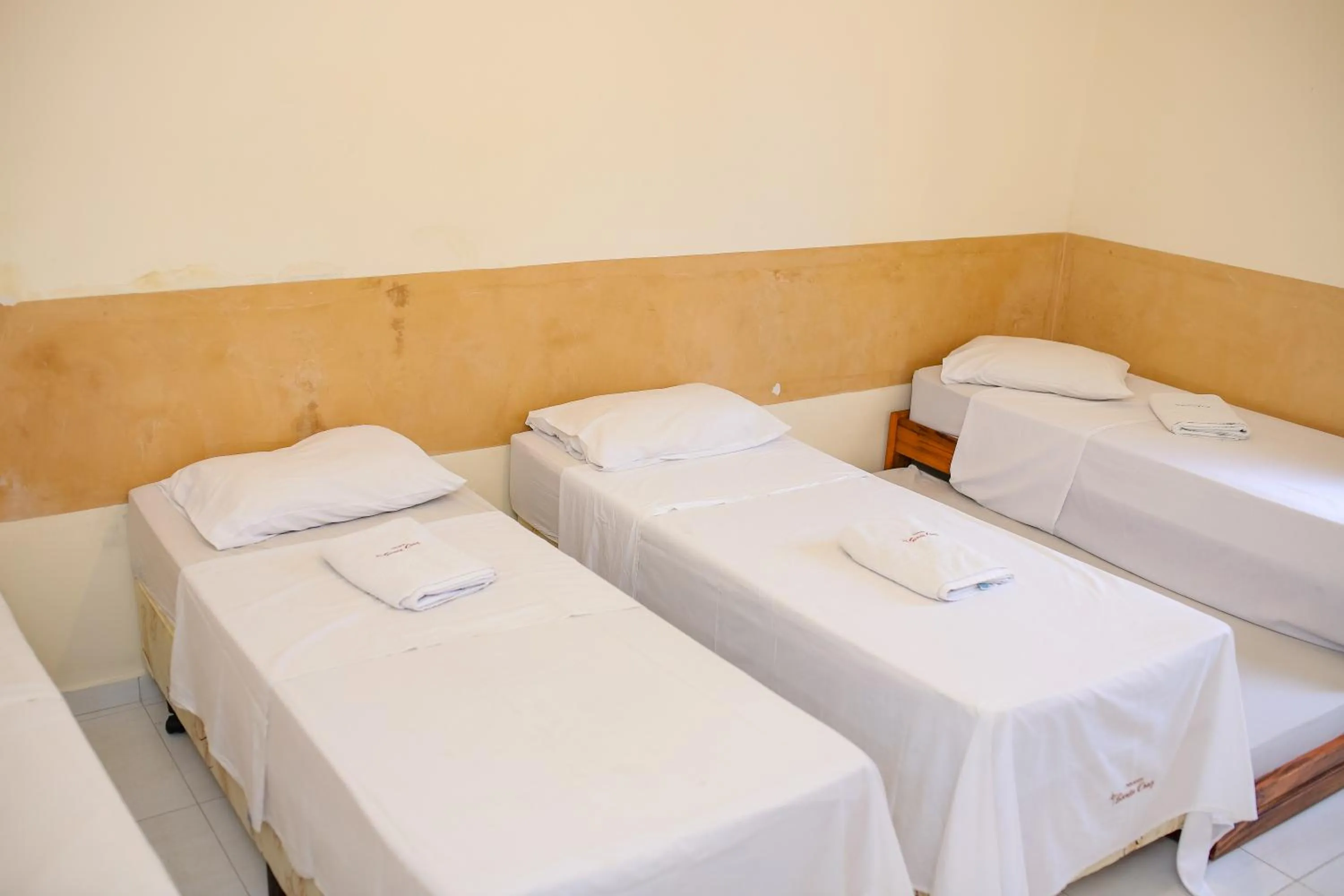 Bed in Pousada Santa Cruz