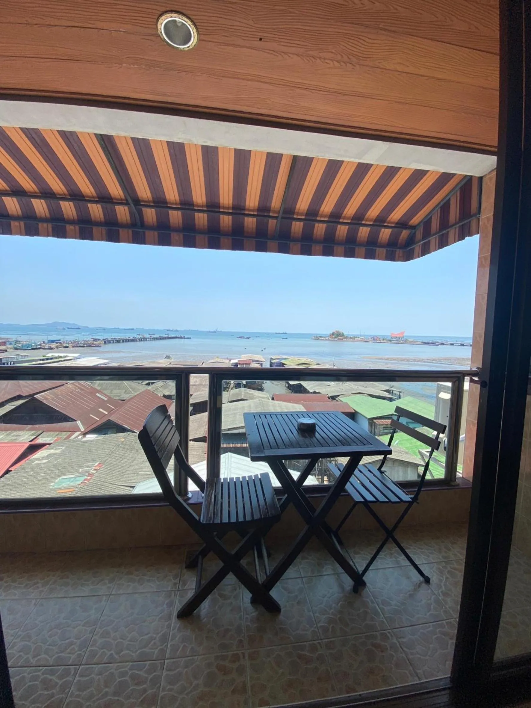 Patio in Seaview Sriracha Hotel