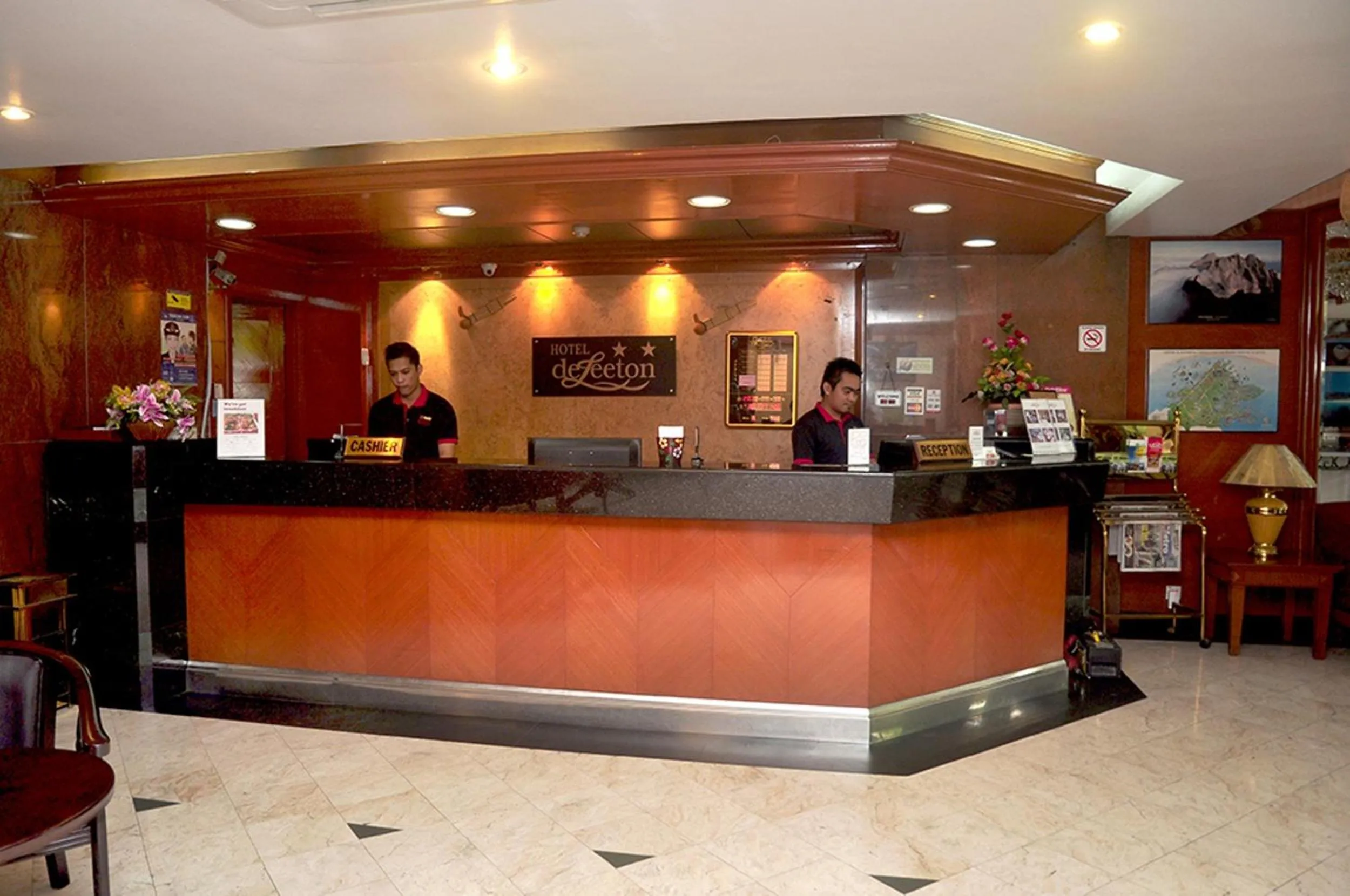 Lobby or reception in Hotel Deleeton