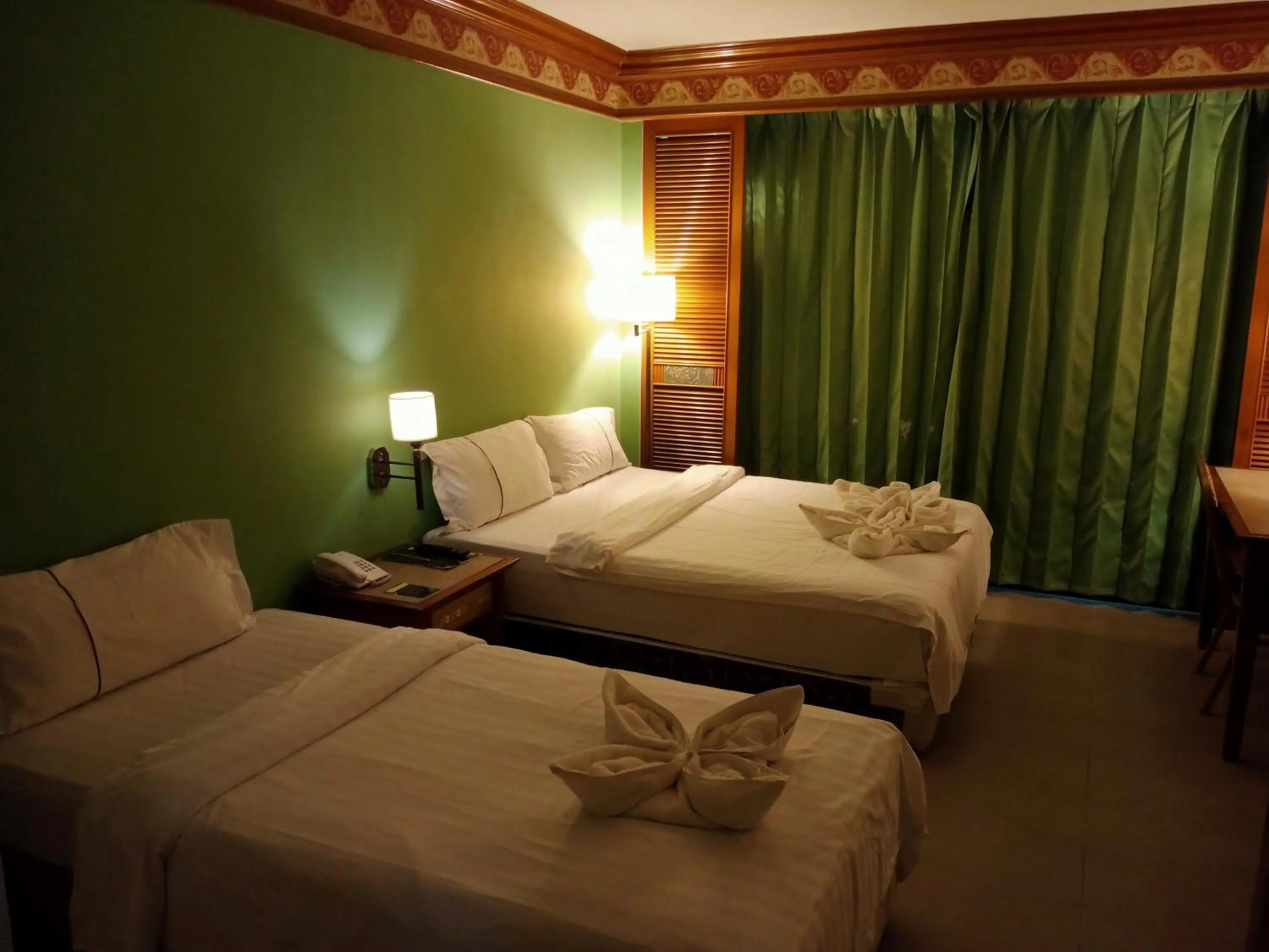 Bed in Hotel Deleeton