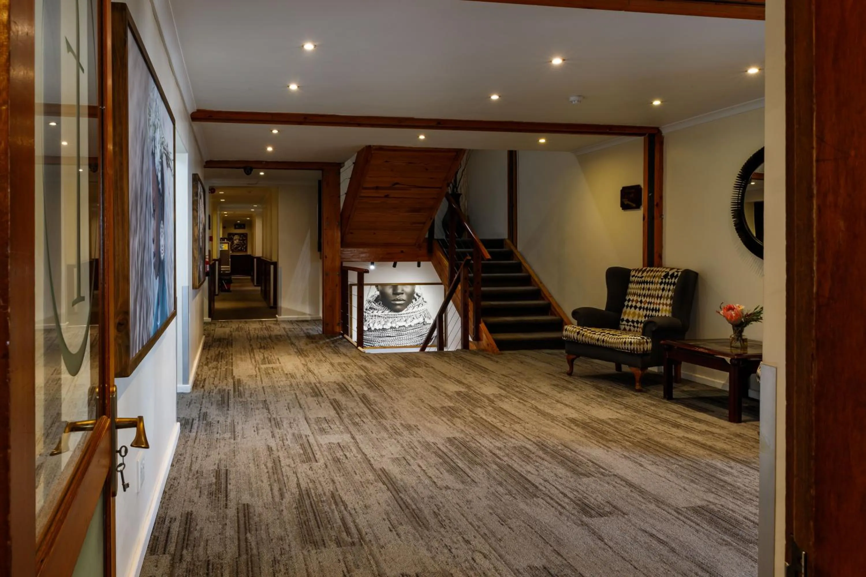 Seating area in The Kelway Hotel