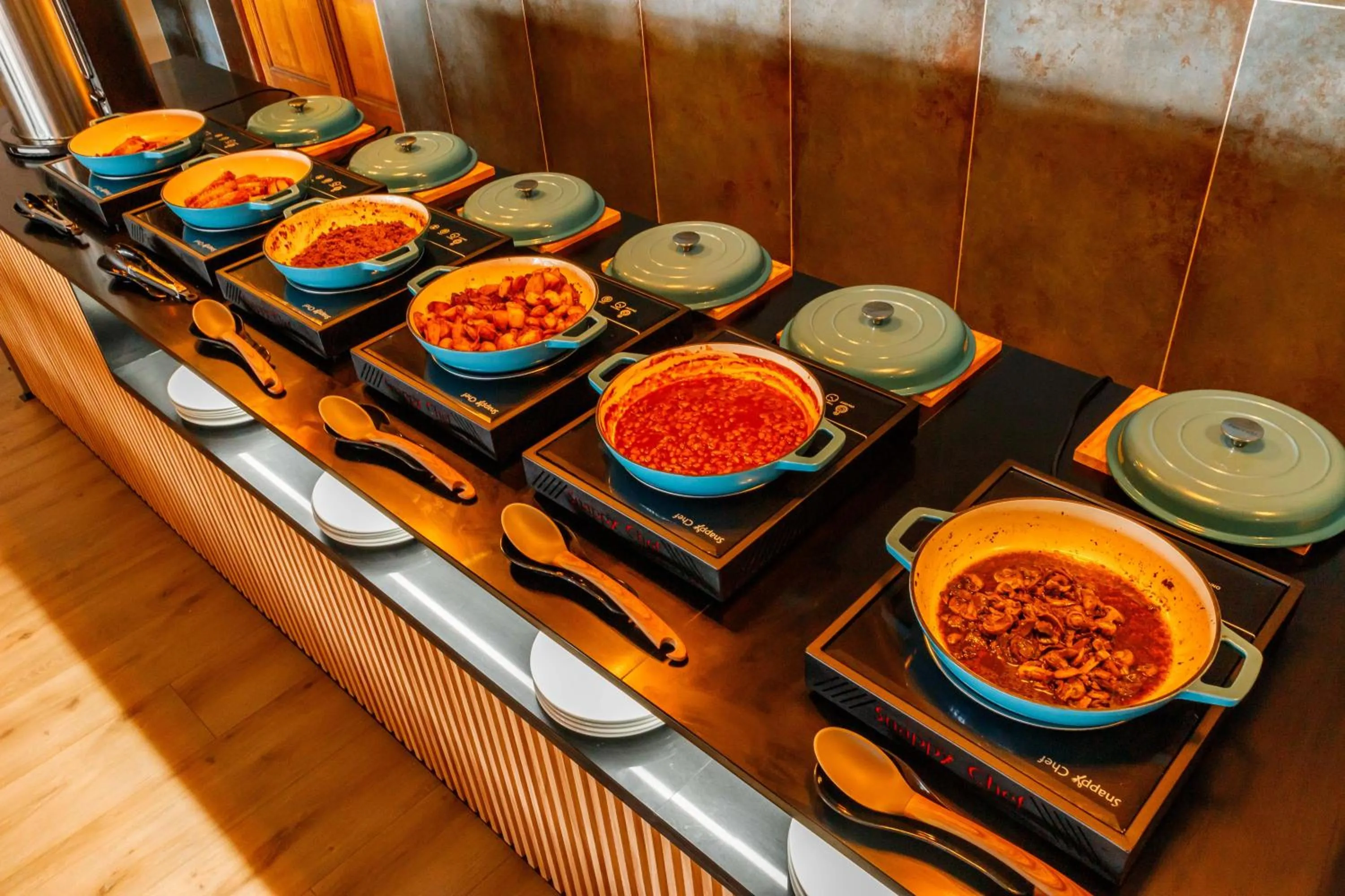 Buffet breakfast in The Kelway Hotel