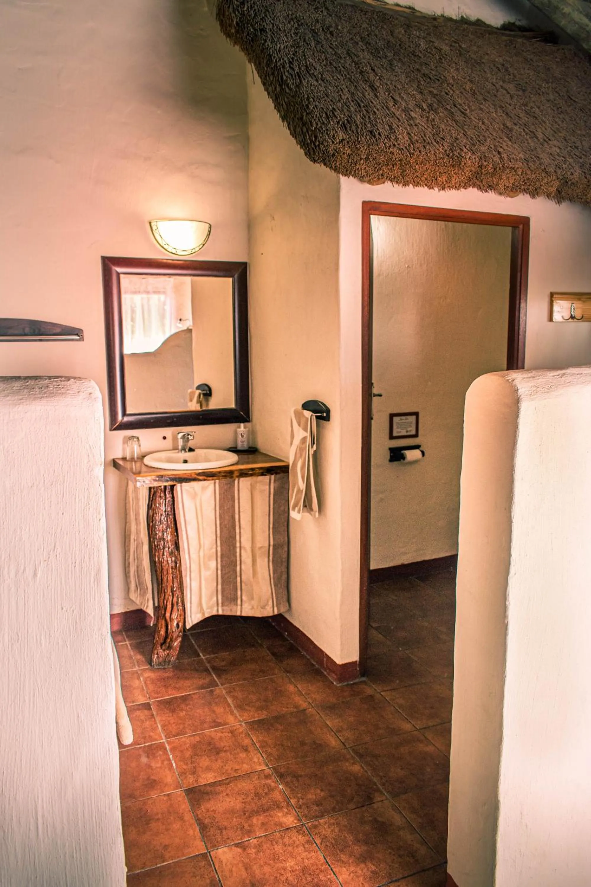 Bathroom in Elephants Footprint Lodge