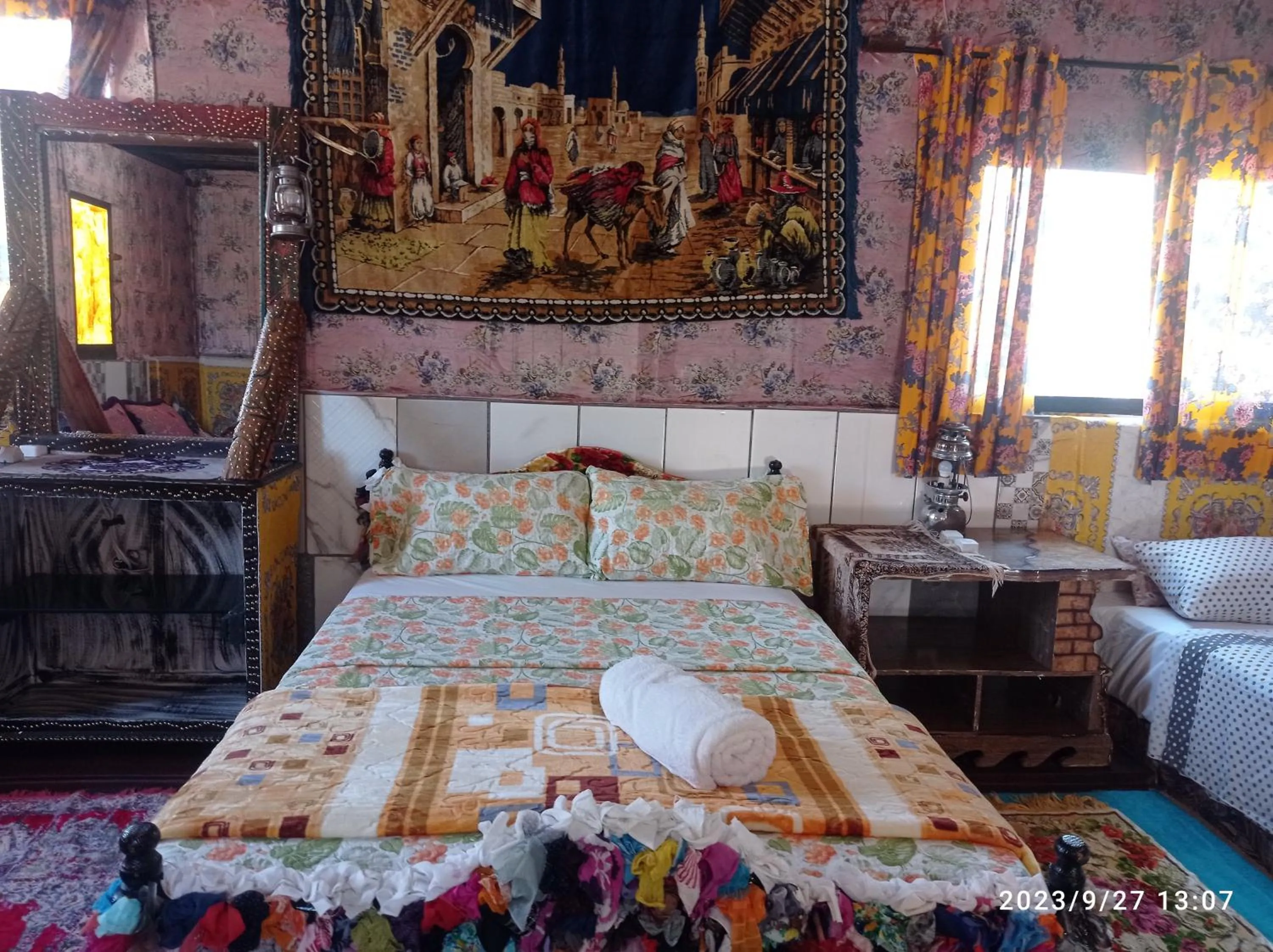 Bed in Maison d'hotes Ait Bou Izryane