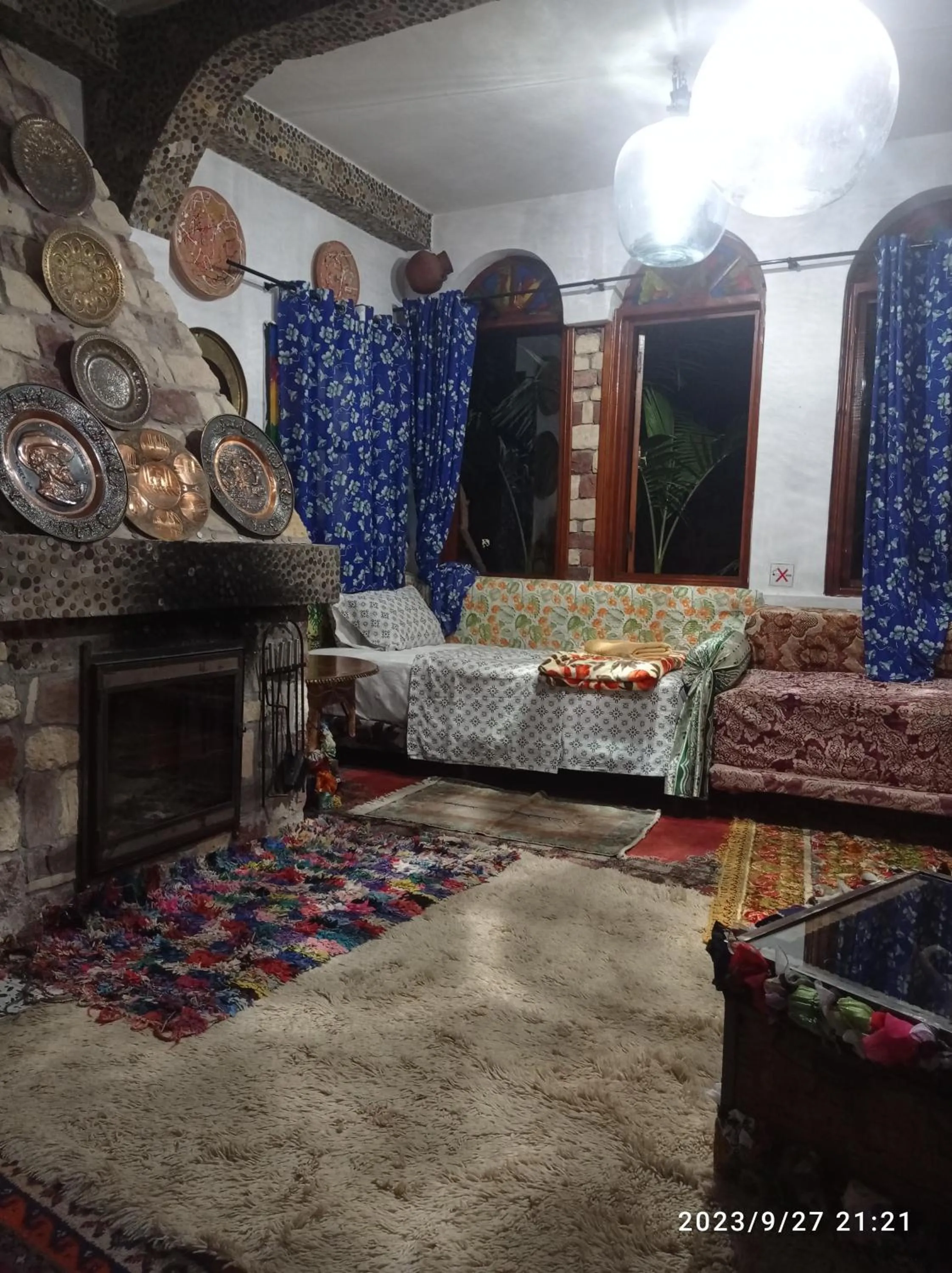 Bed in Maison d'hotes Ait Bou Izryane